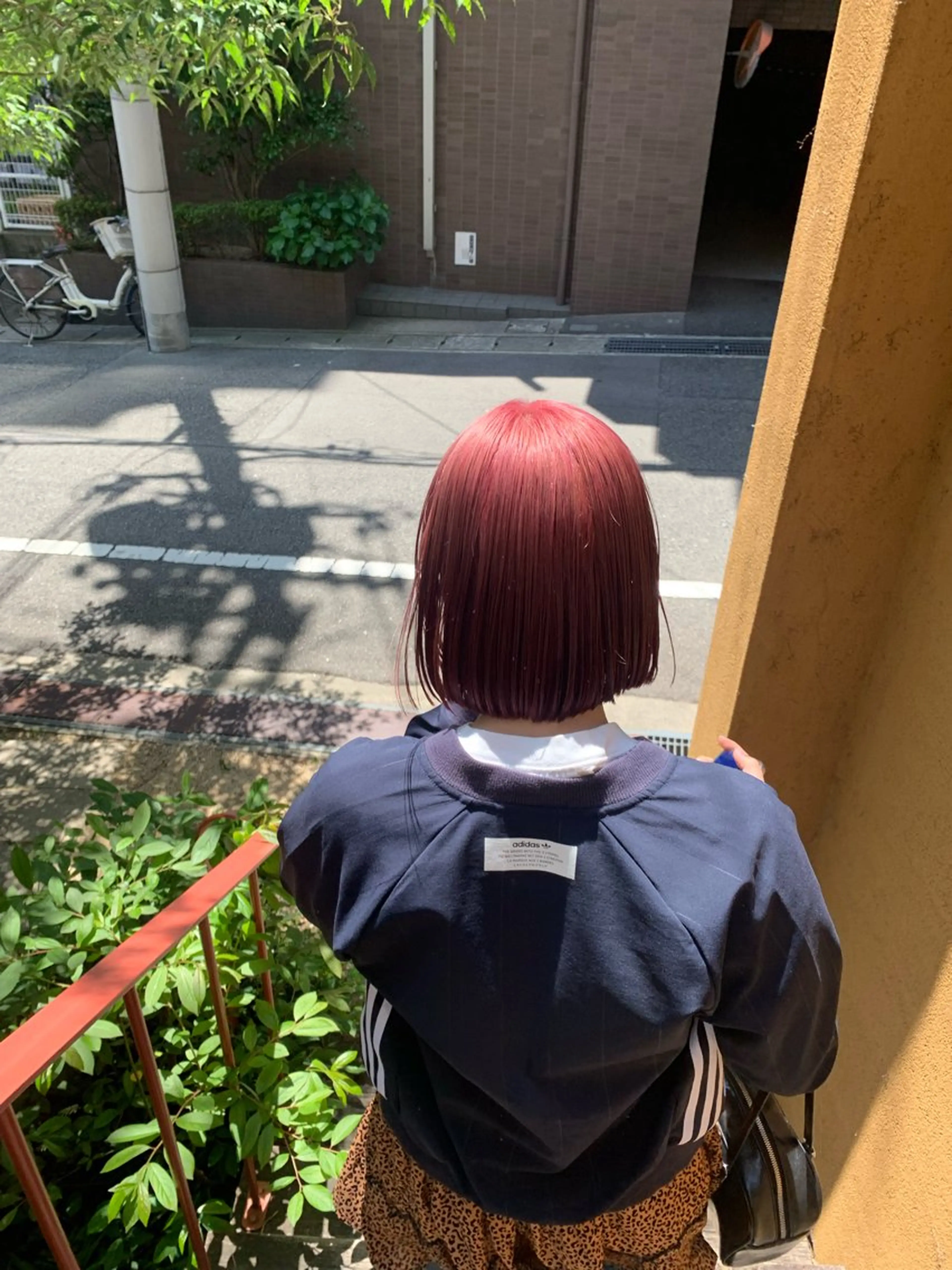 ミディアム カラー カット ヘアカラー トリートメント パーマ/ボブ/ 神戸/豊浦翔太のヘアスタイル