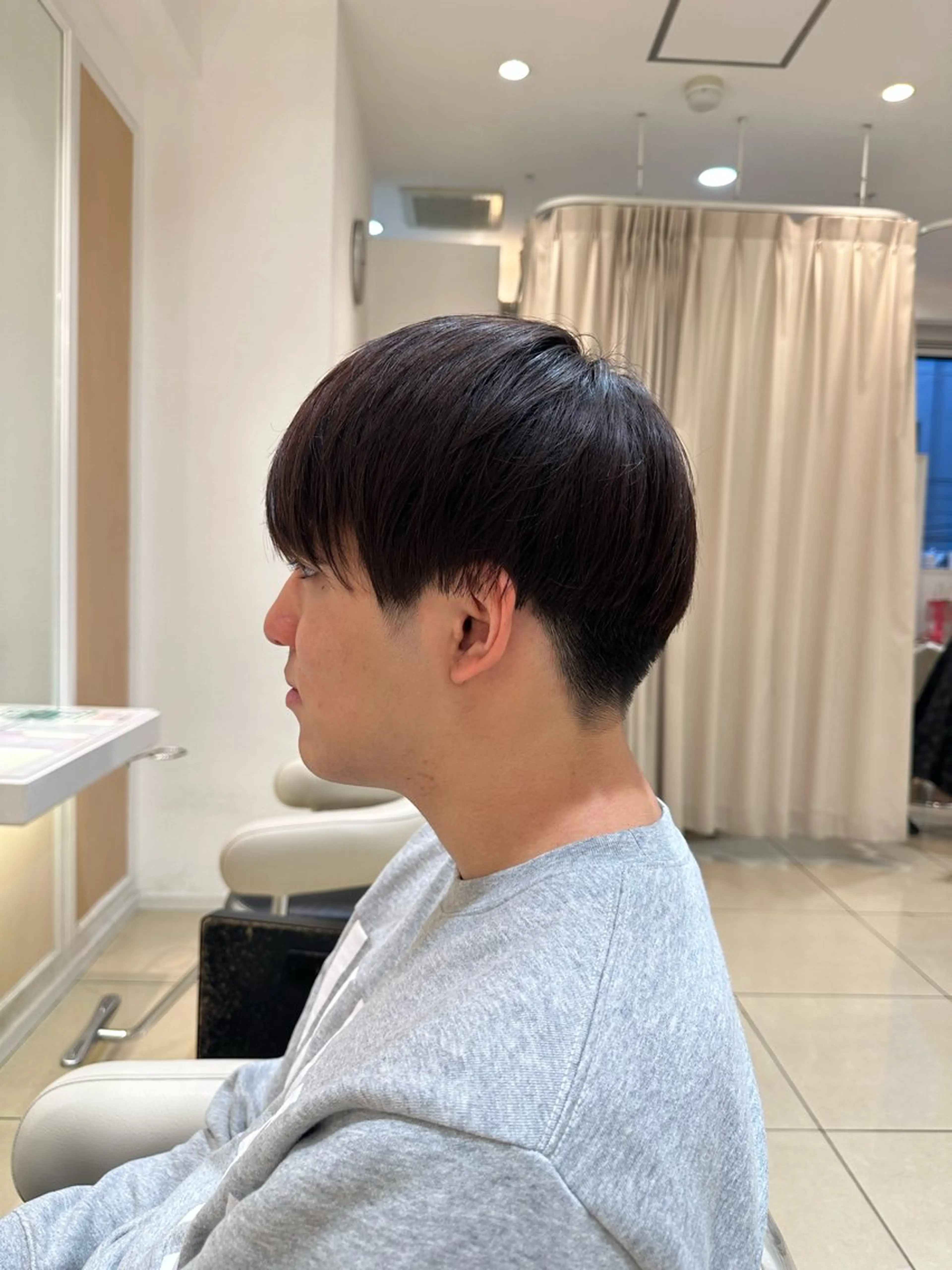 メンズ カット ヘアカラー Ash中目黒 森田みなみのヘアスタイル