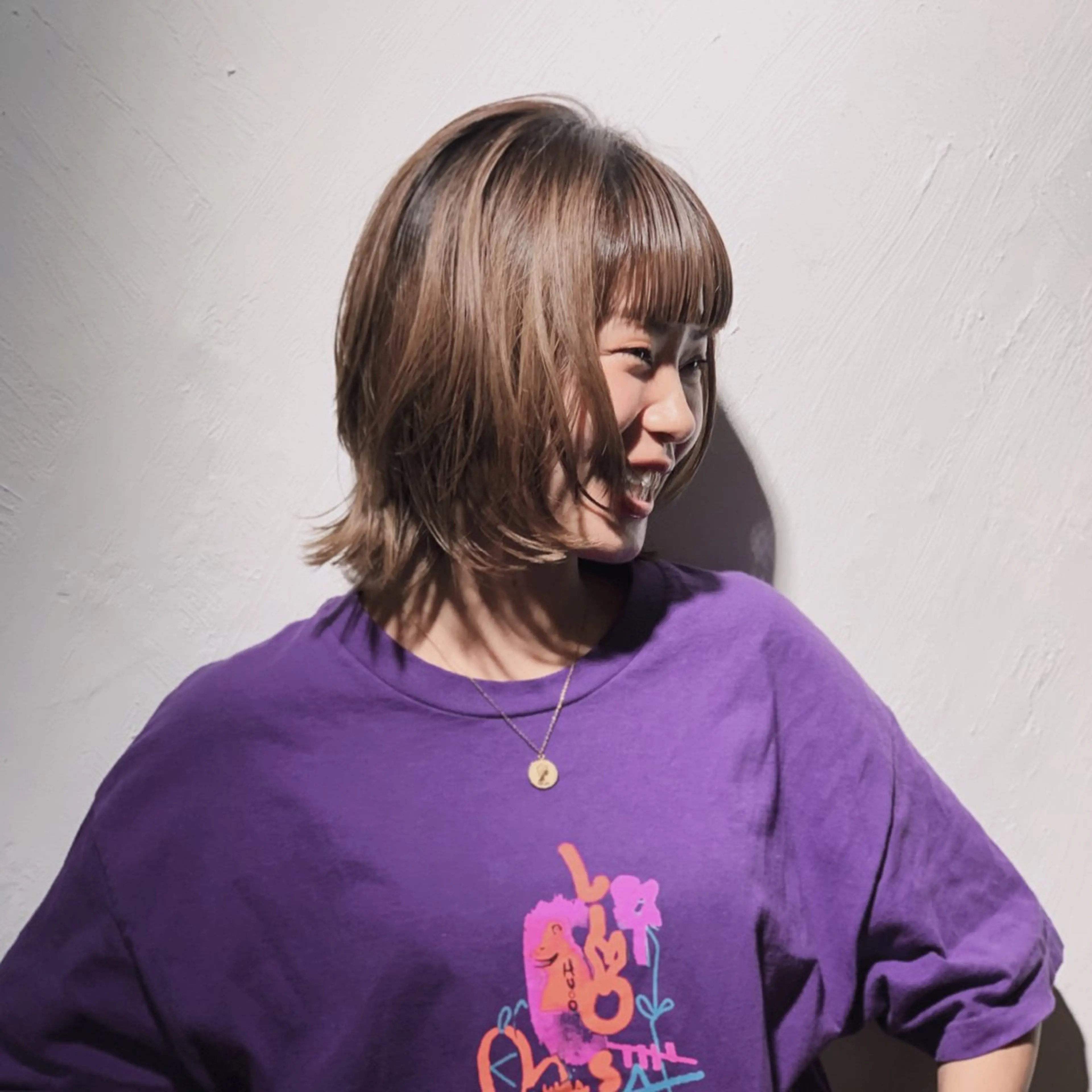 ショート カラー カット ヘアカラー ヘッドスパ ヤノ ナオミのヘアスタイル