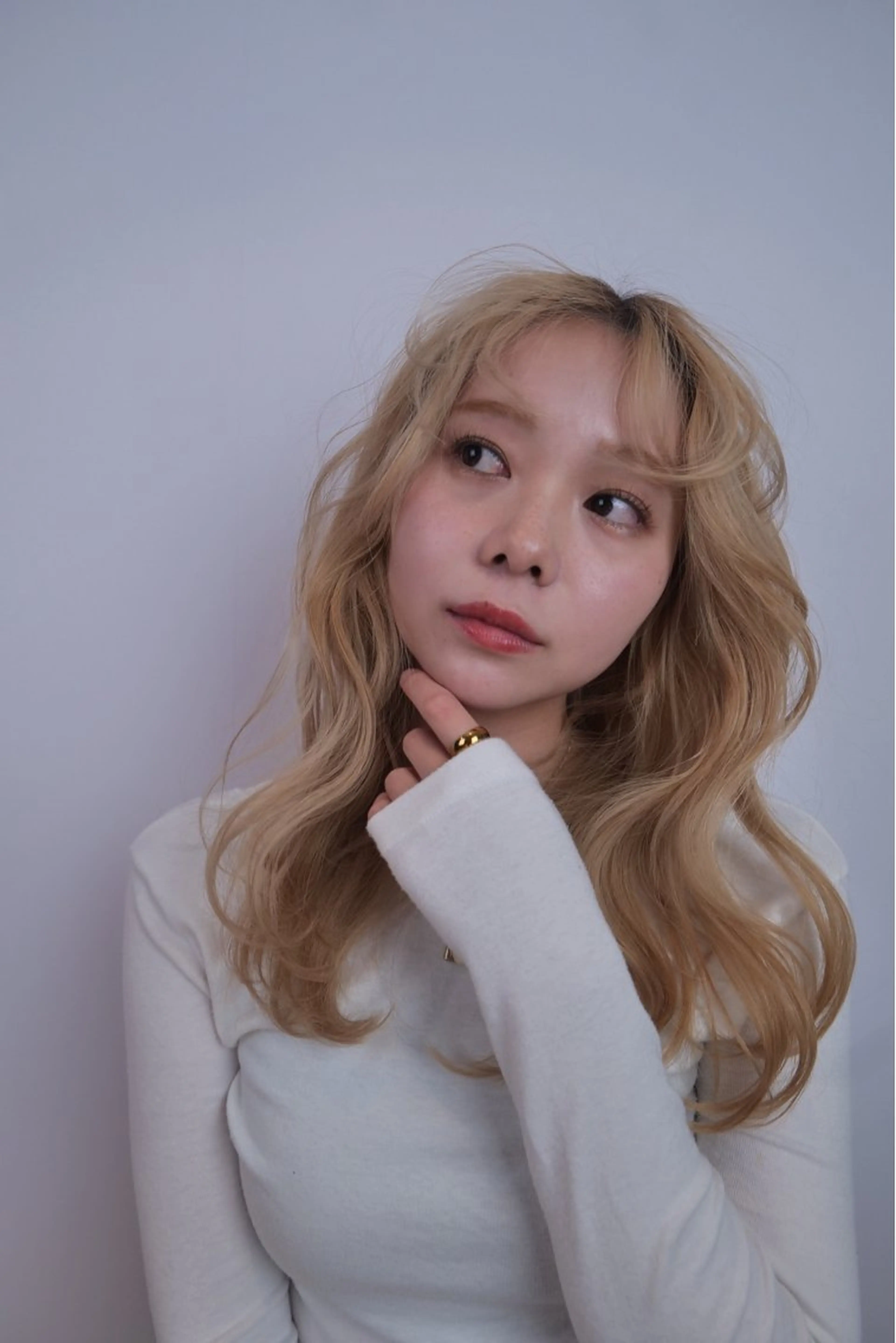 ロング カラー HYO/藤沢/ パーマヘアのヘアスタイル