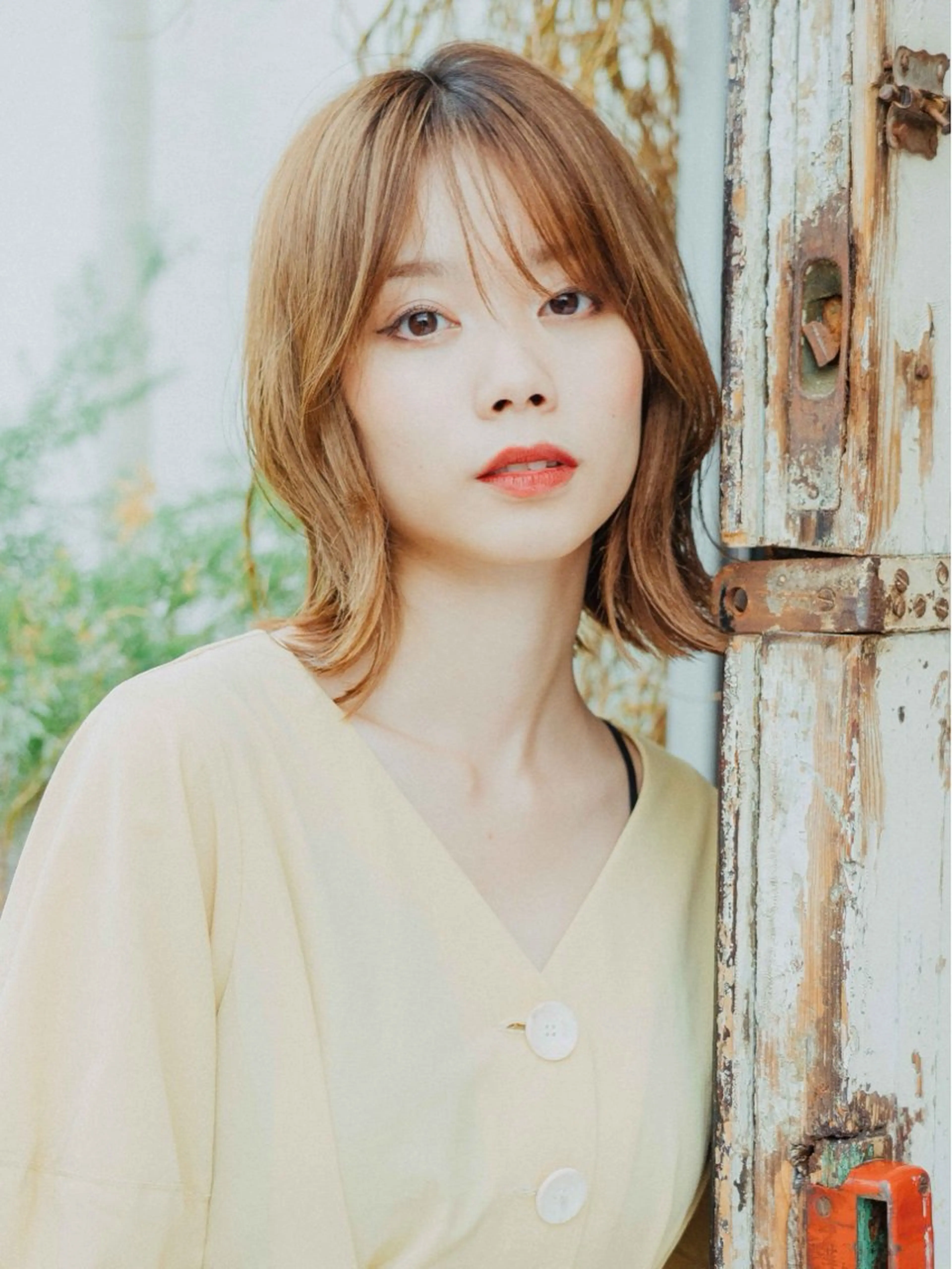 ミディアム くろだ ちはるのヘアスタイル