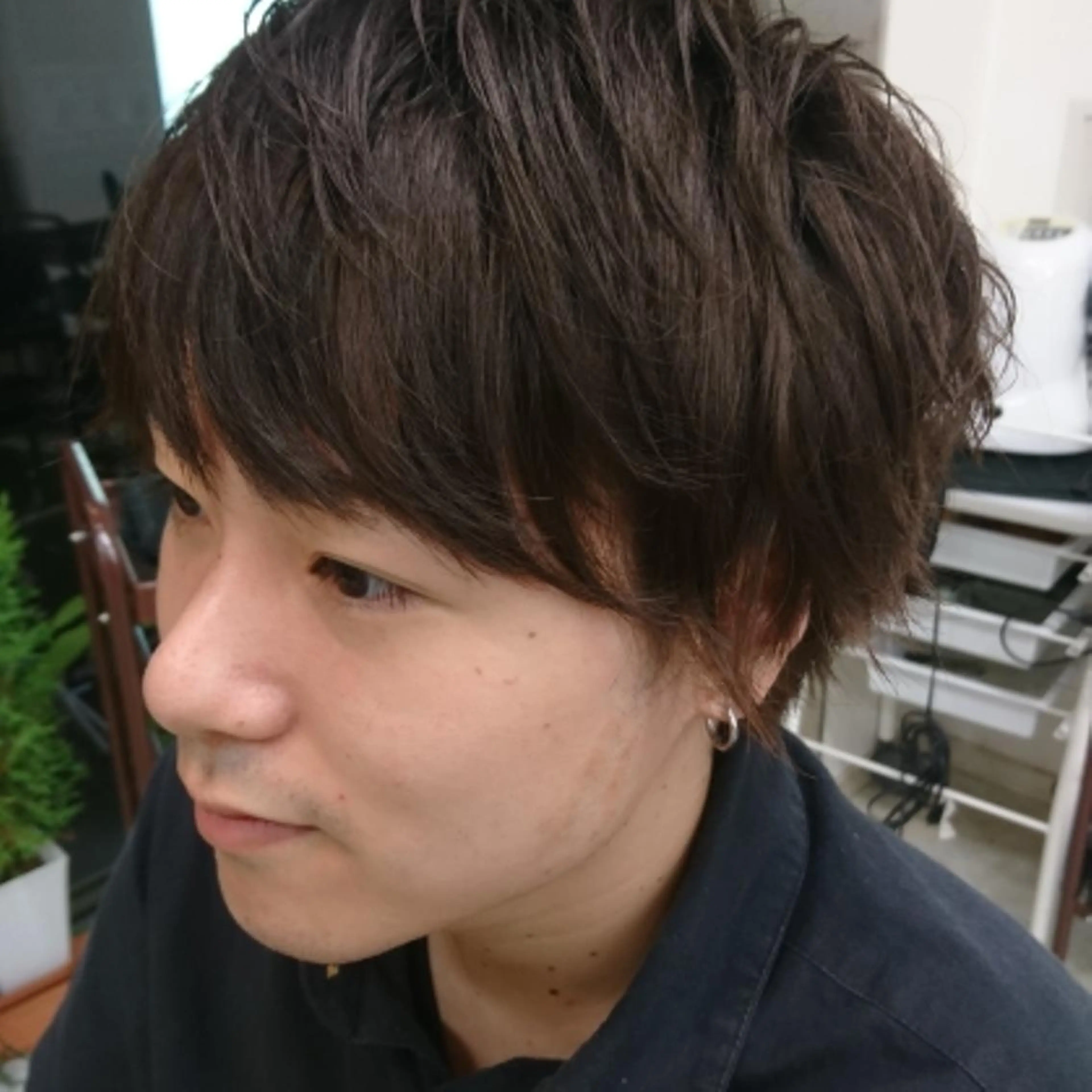 カットシャンプーの写真