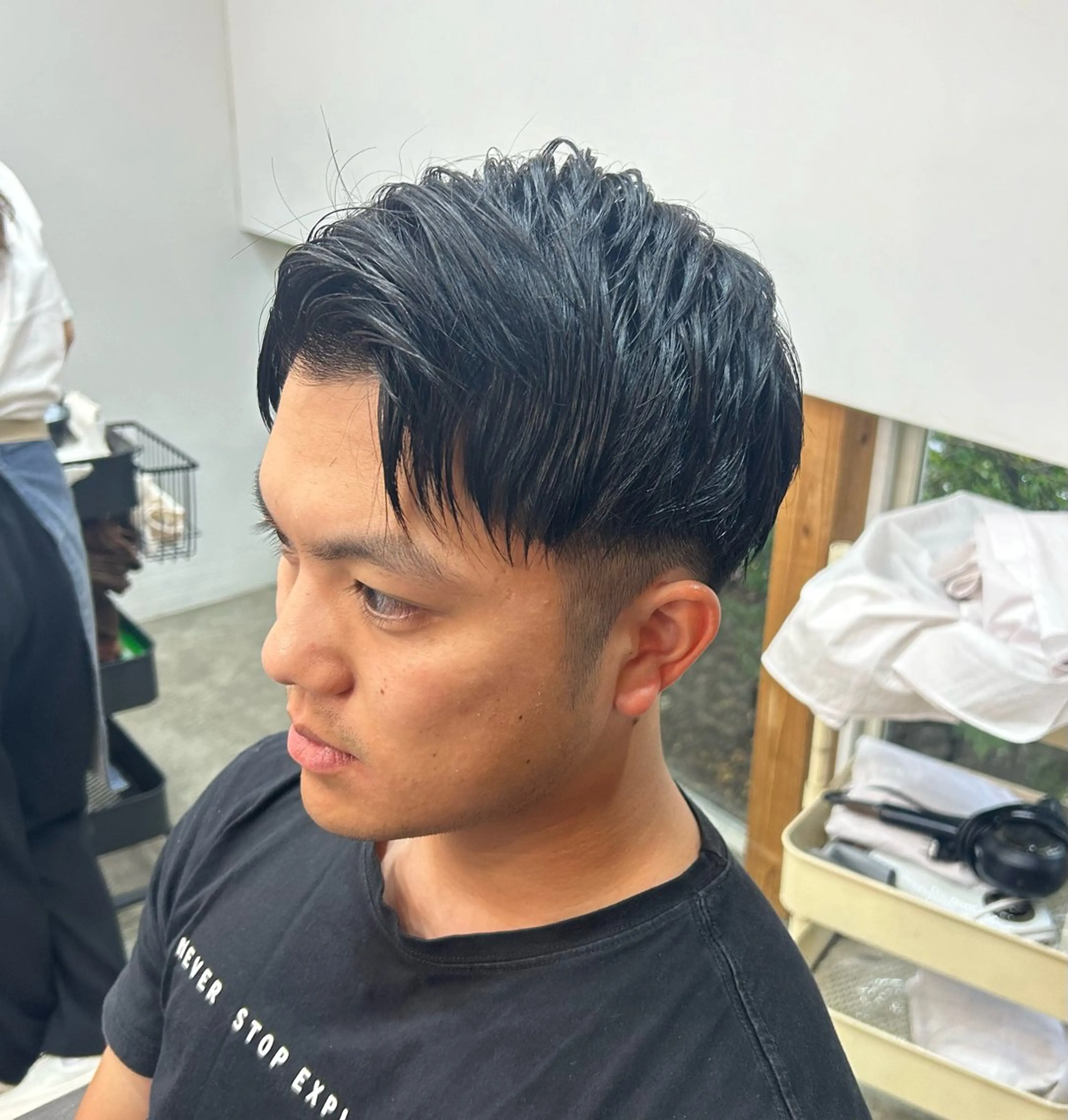 メンズ アップバング ルレーヴ和田店所属・廣岡 悠愛のヘアスタイル