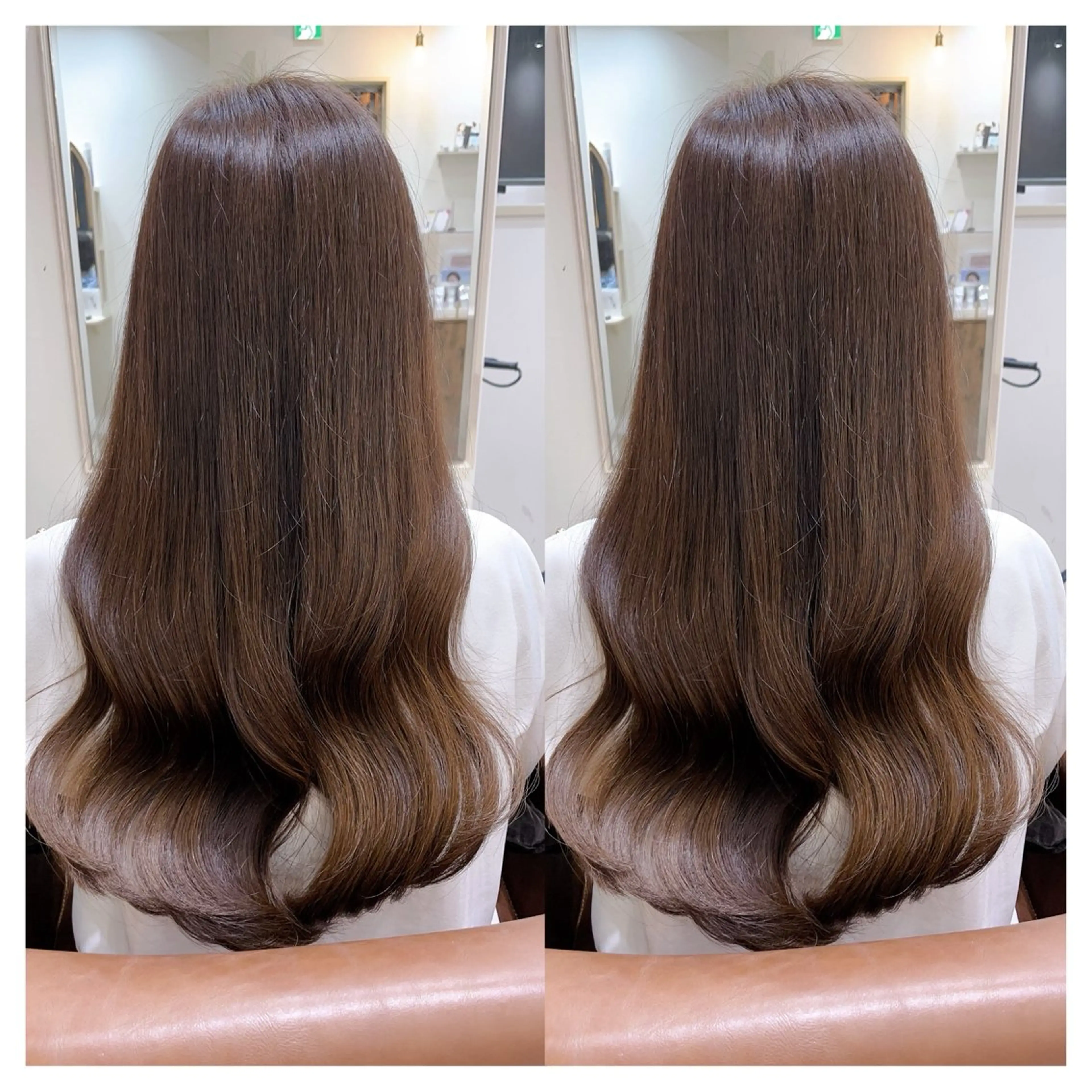 ロング カラー カット ヘアカラー トリートメント 村山 茉衣のヘアスタイル