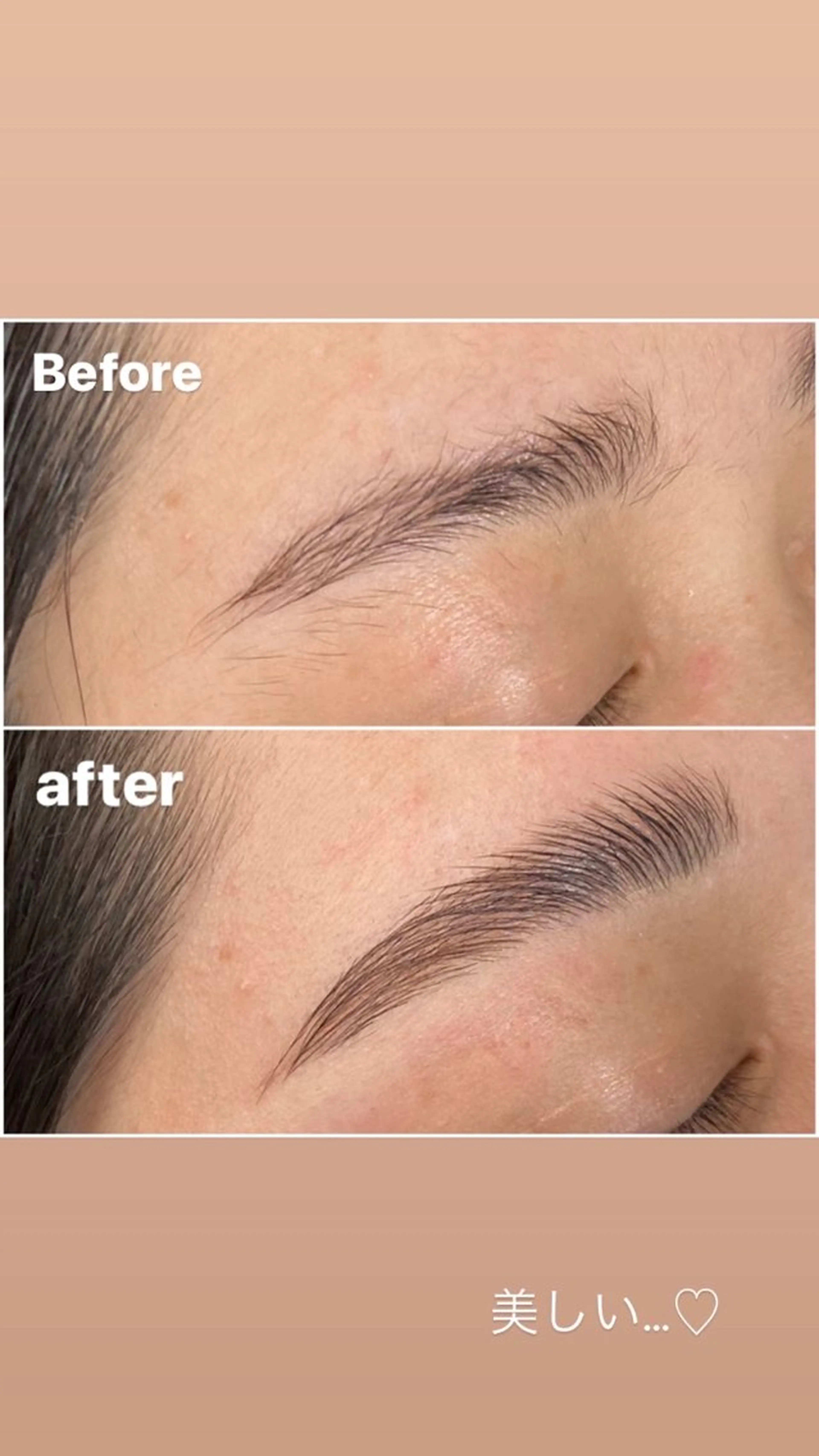 アイブロウ ハリウッドブロウリフト ワックス脱毛 その他(アイブロウ) private salon  Rinの眉毛・アイブロウイメージ