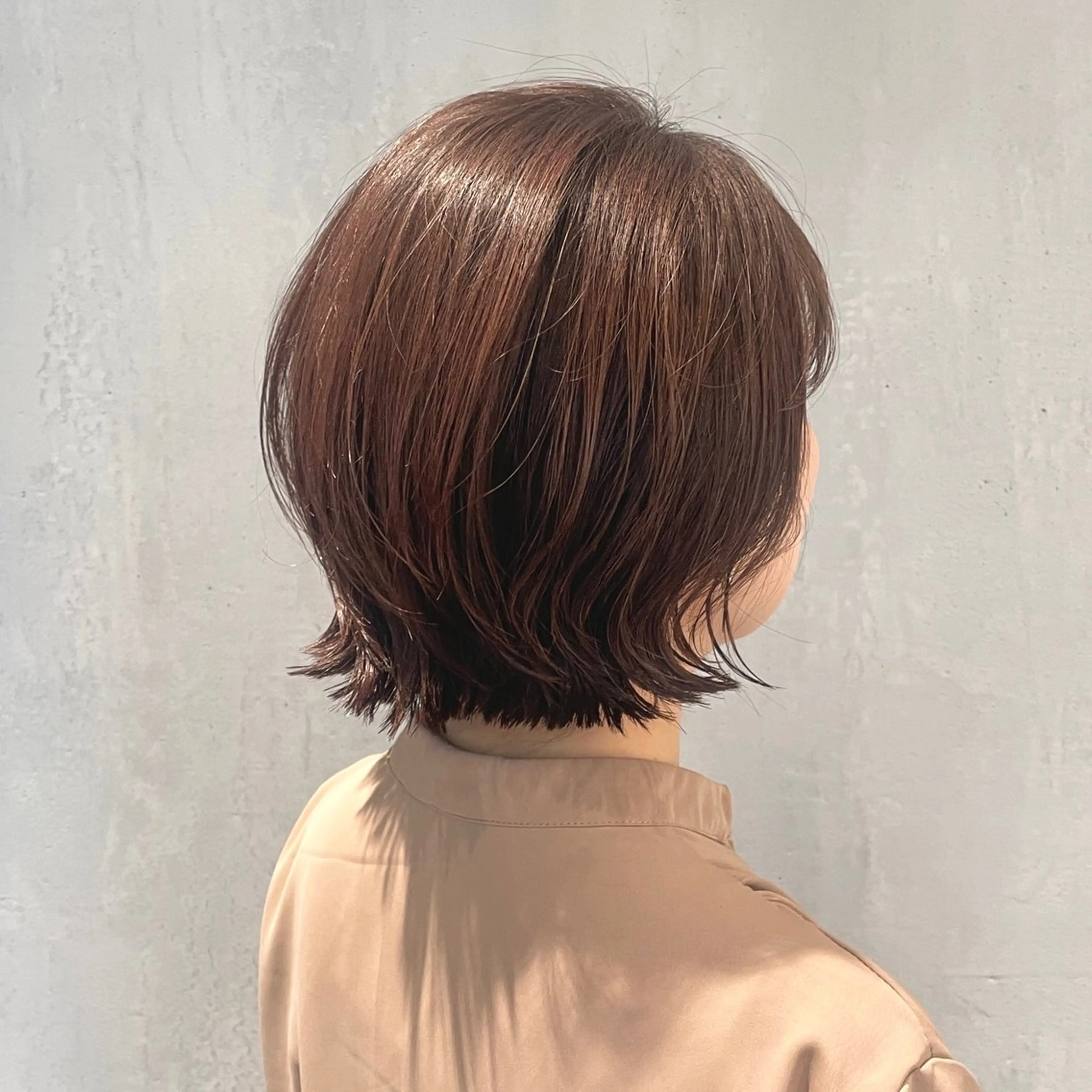 ミディアム カラー ハイライトカラー ハイライト カット ヘアカラー DX SHARE SALON所属・matka白髪ぼかし 大人ヘア/KEIKOのヘアスタイル