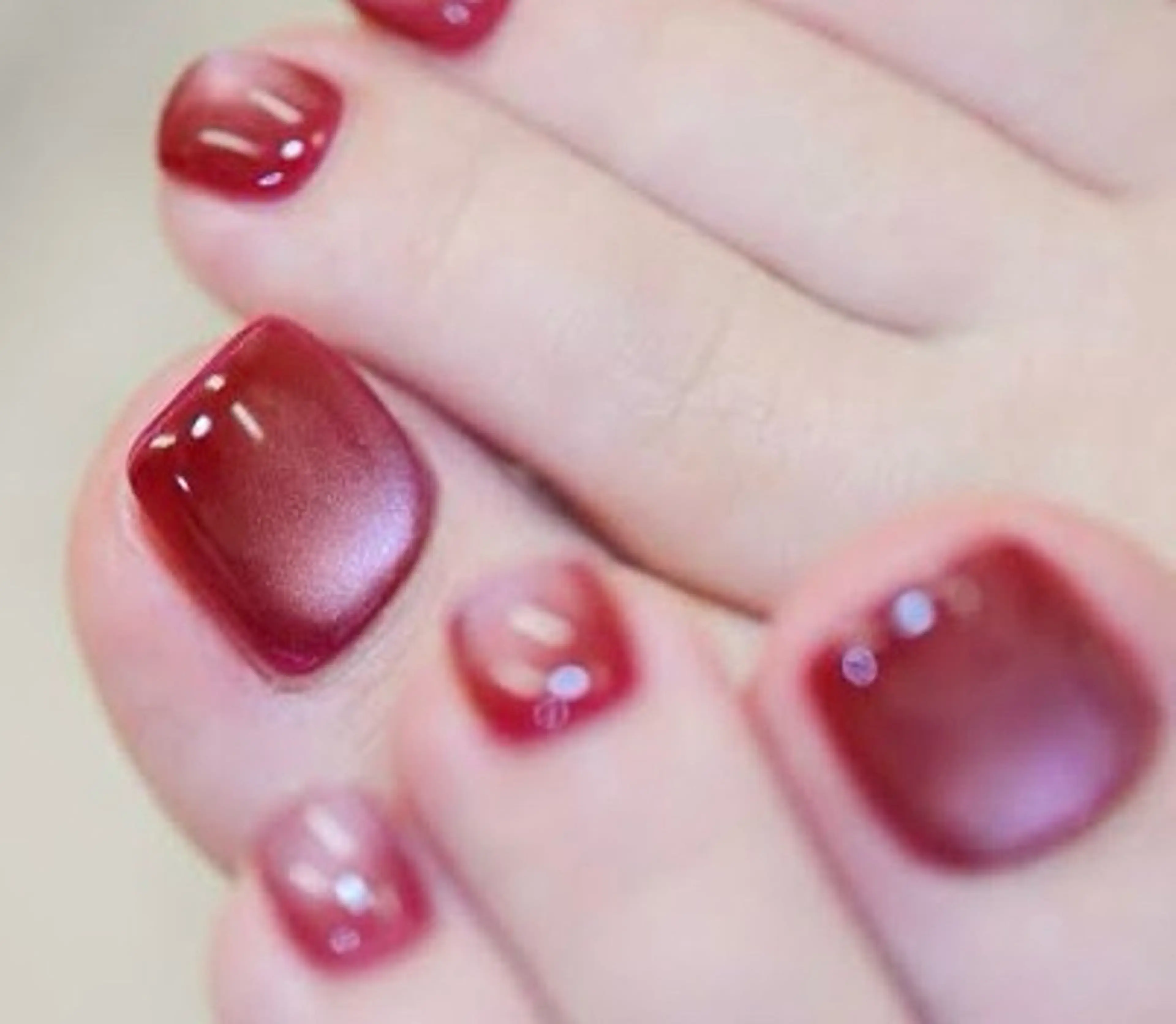 【リニューアルOPEN記念価格】フットマグネットネイル￥7.500-他店ネイルOFF込価格の写真