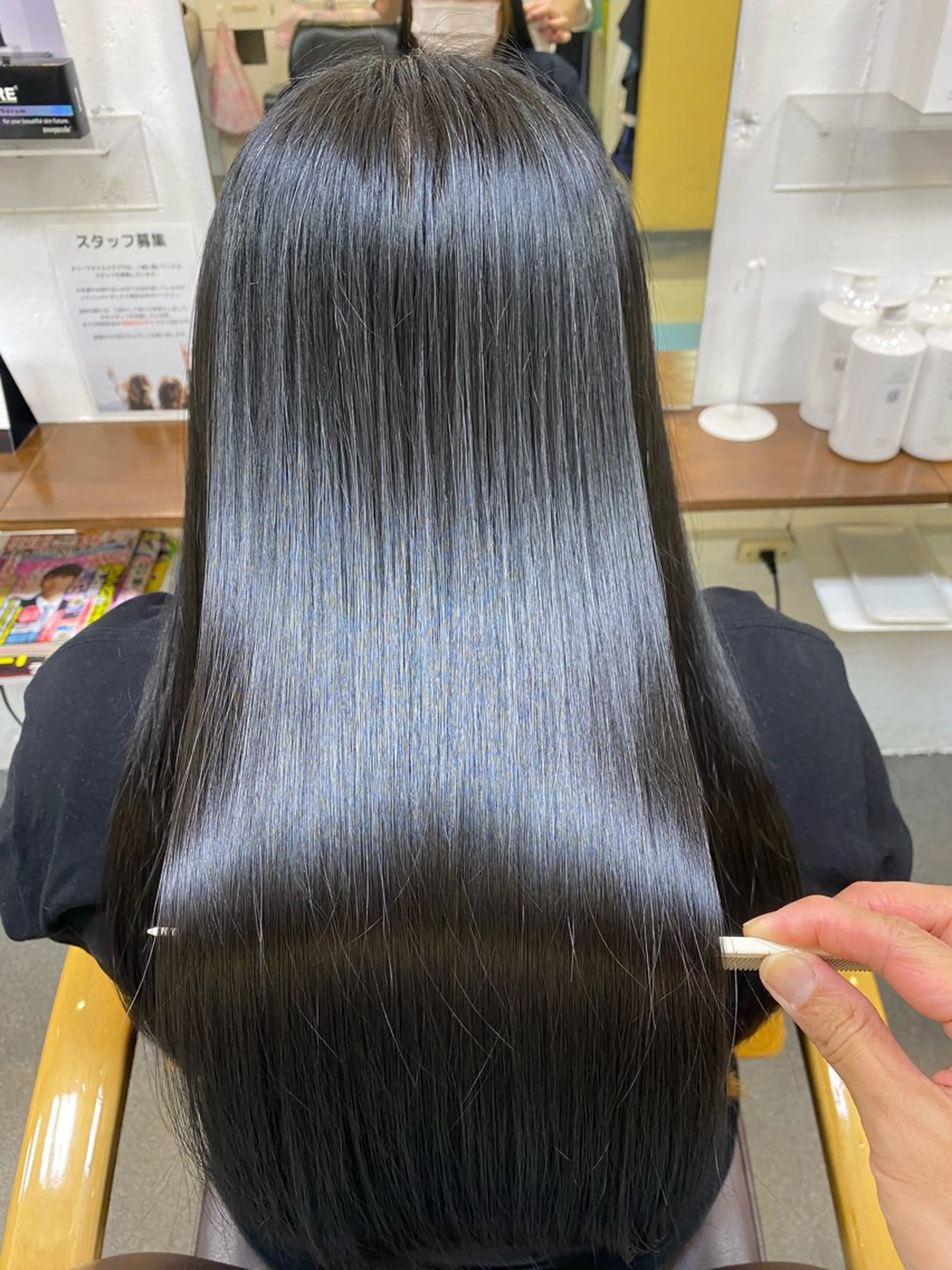 ロング 髪質改善 【髪質改善】に特化 オリーブオイルクラブのヘアスタイル