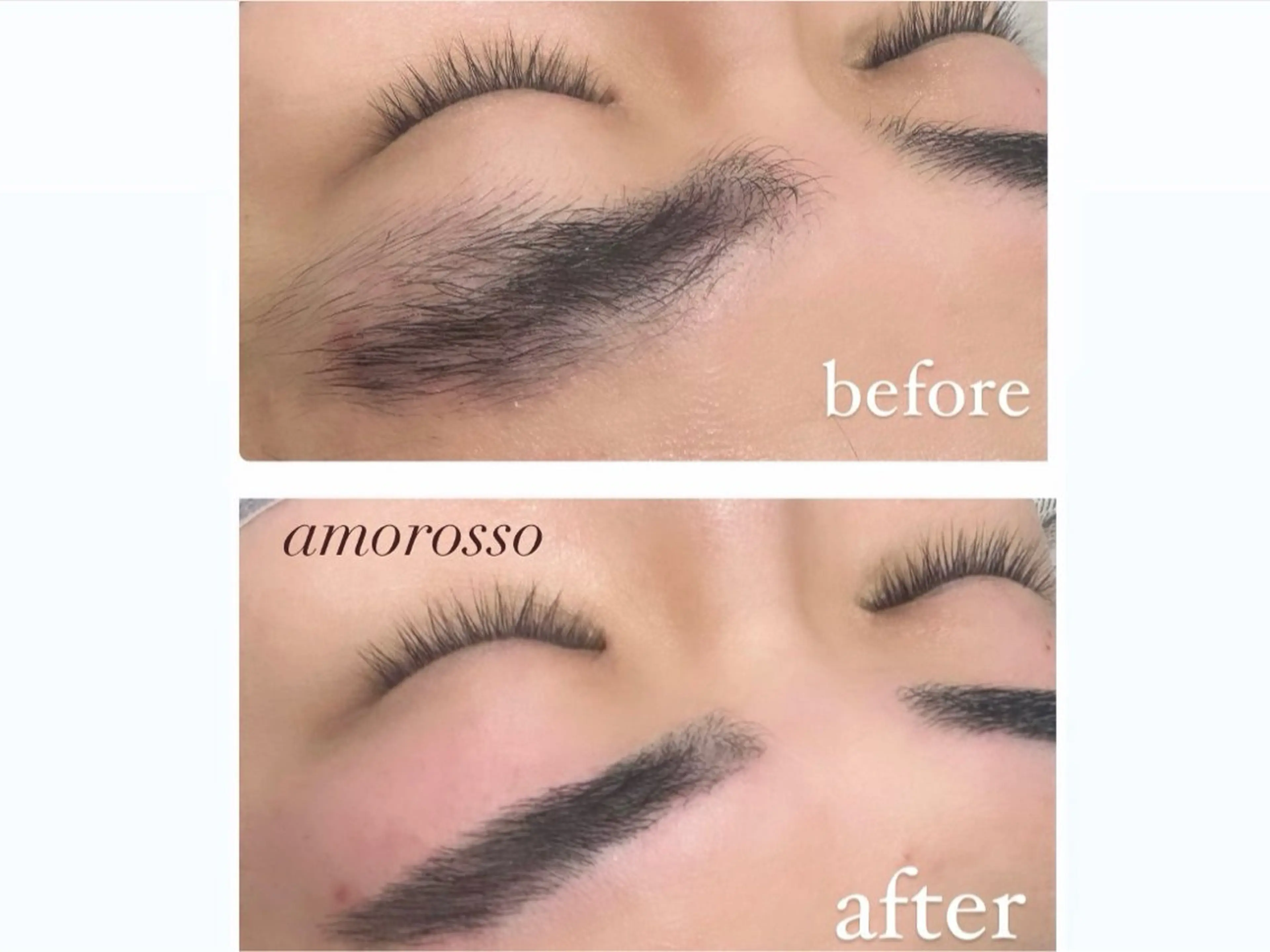 アイブロウ ハリウッドブロウリフト メンズアイブロウ 眉毛ワックス脱毛 マツエク アモロッソ所属・アモロッソ 🐻Miiのマツエク・マツパデザイン