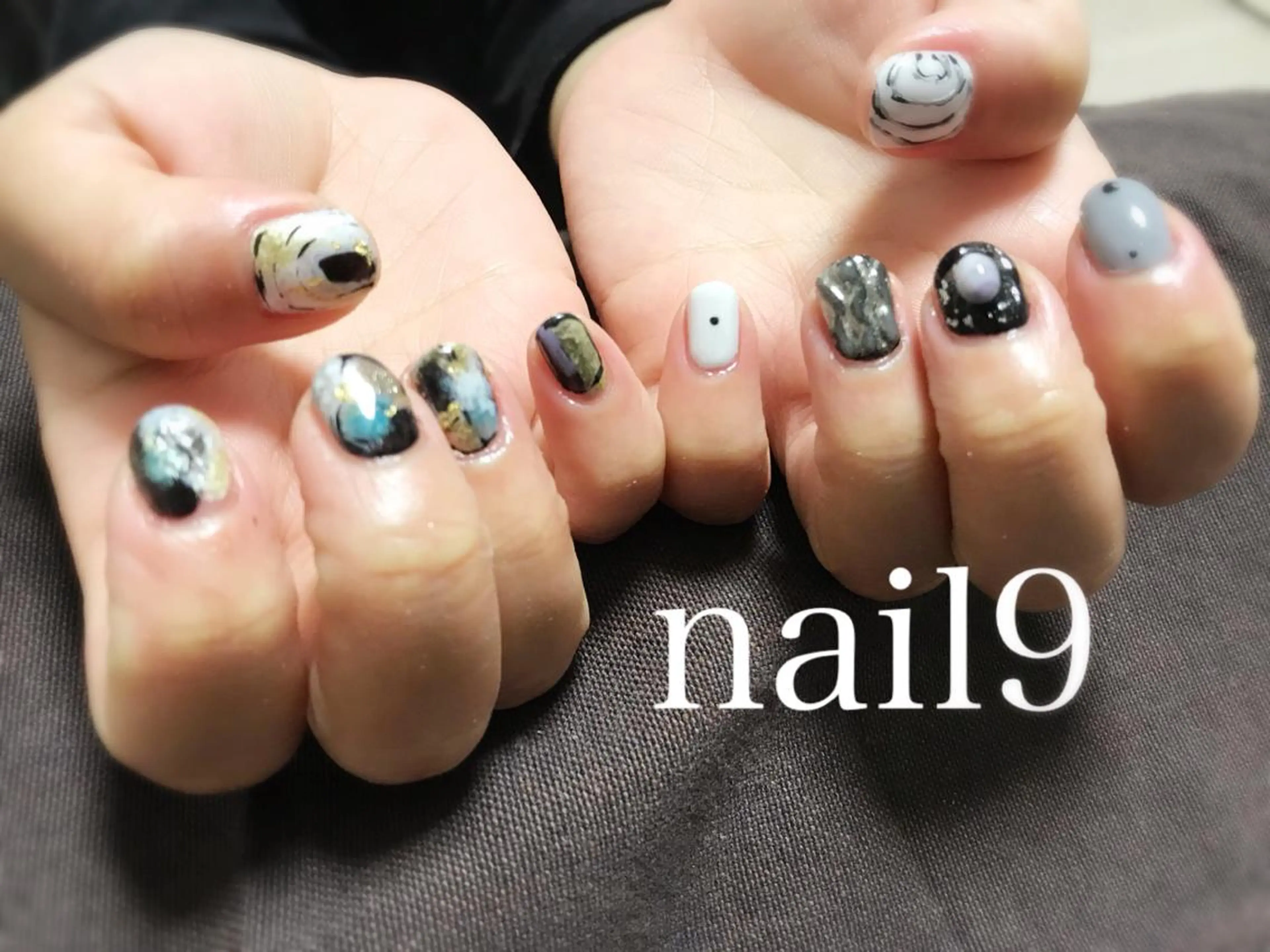 ネイル ニュアンスネイル ネイルサロン nail9のネイルデザイン