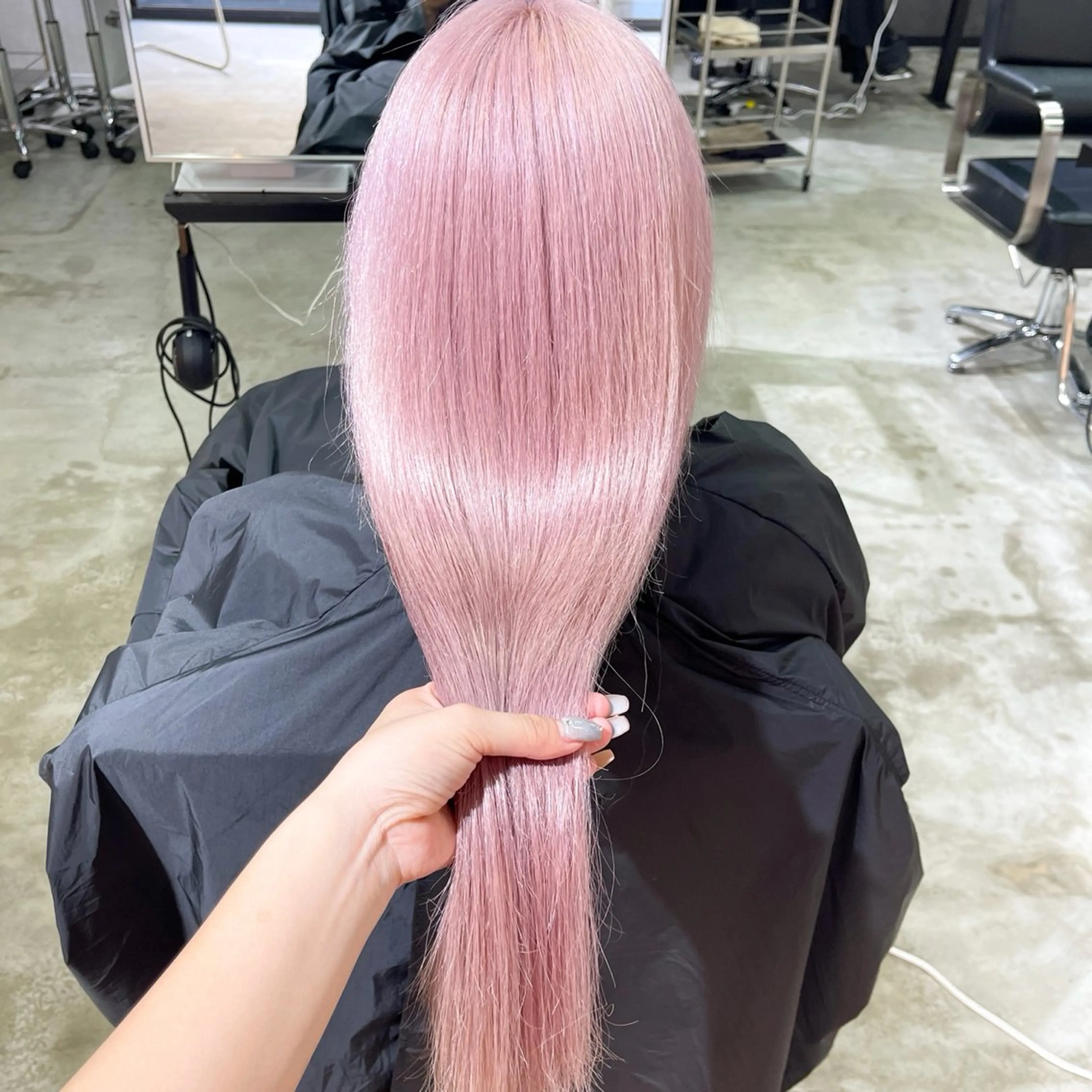 ロング カラー ヘアカラー トリートメント 暖色/ミルクティー /レイヤー/マリア♡のヘアスタイル