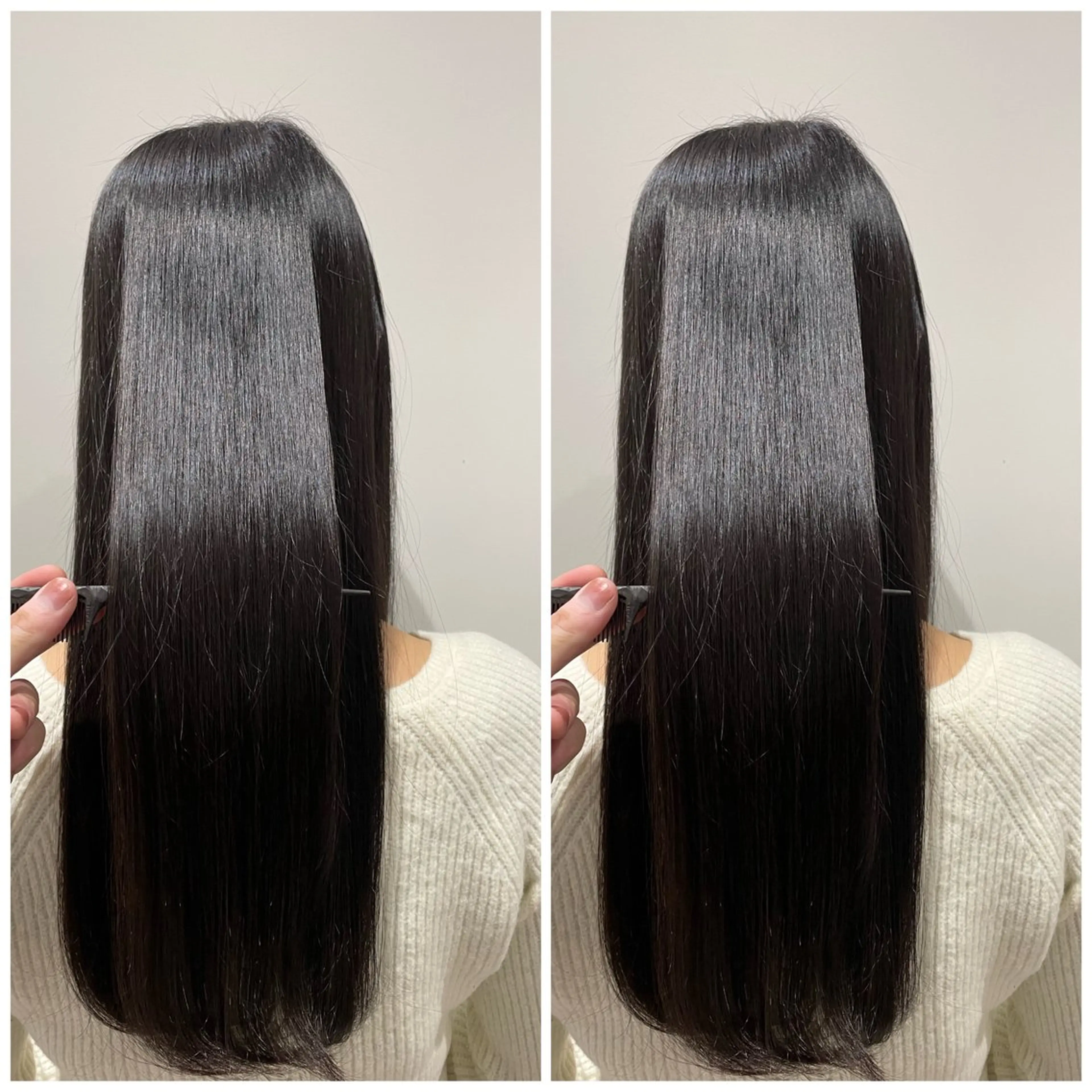 ロング ボブ ハイライト 髪質改善 似合わせカット 縮毛矯正 rosee【ロゼ】所属・🌟髪質改善 平本雄大🌟のヘアスタイル