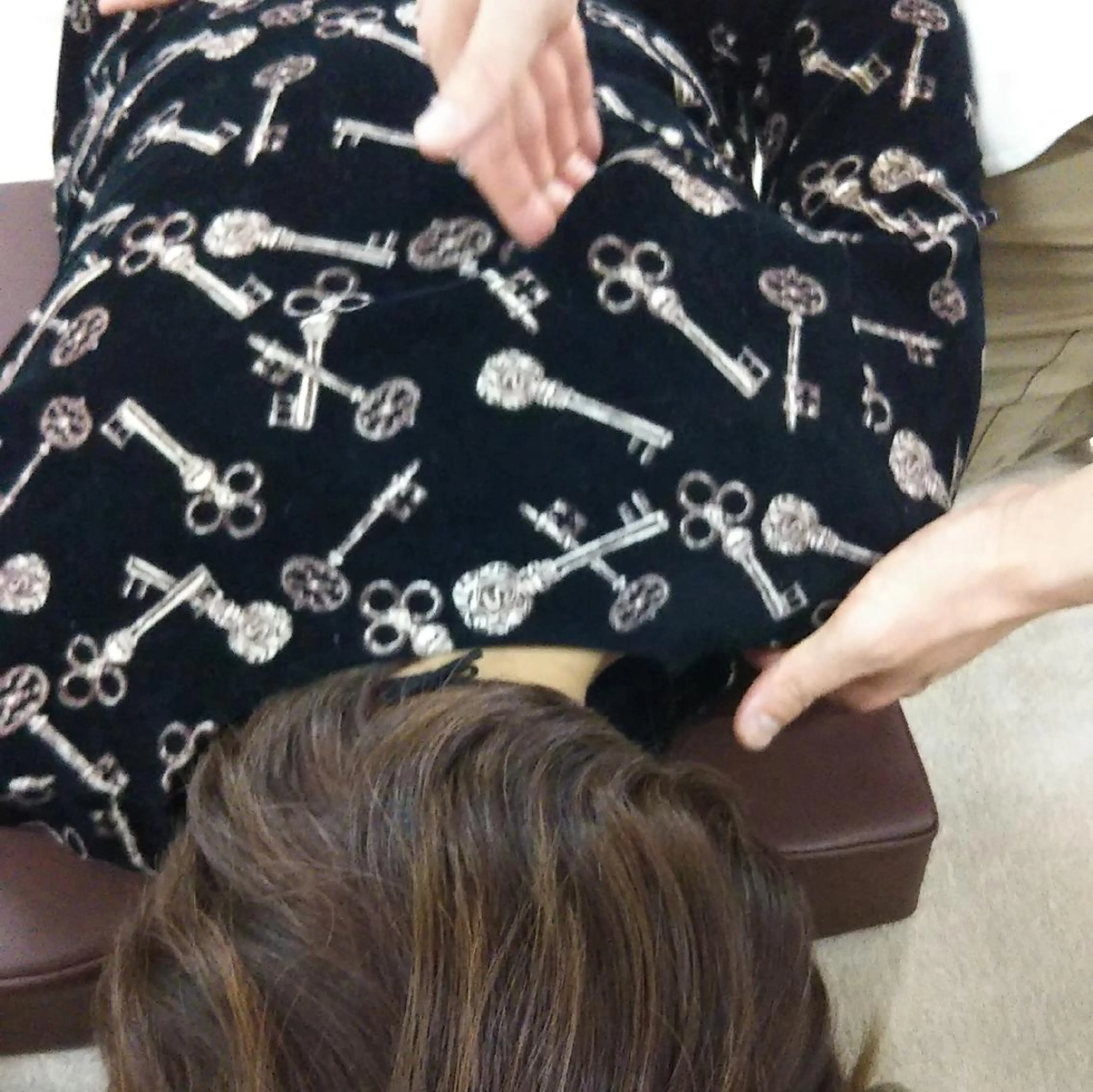 肩甲骨ストレッチリリースの写真