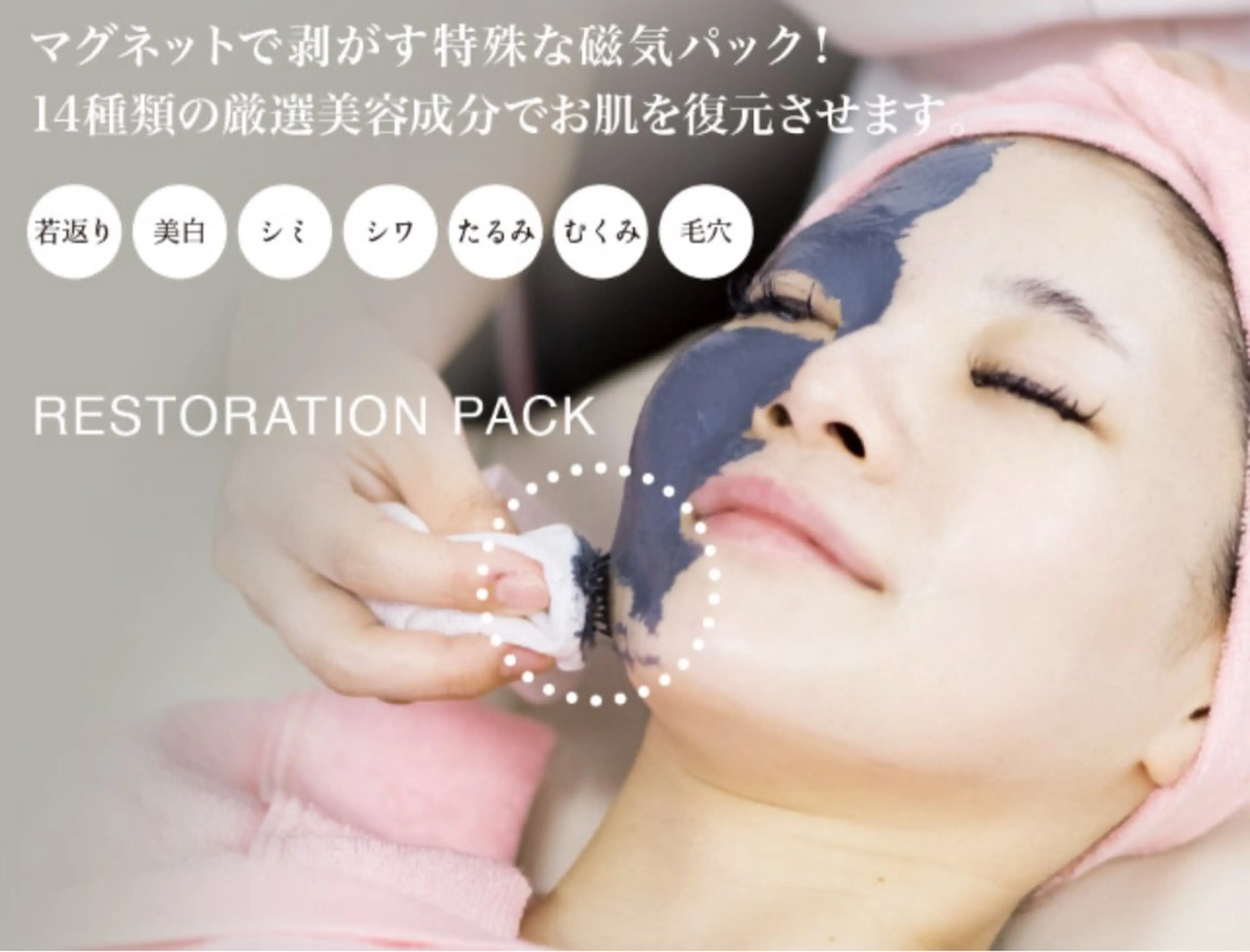 【たるみ】年齢を重ねて気づいたらたるみや深いシワが！！医療をするのはいや！だけどこのたるみ、シワどうにかしたい！の写真