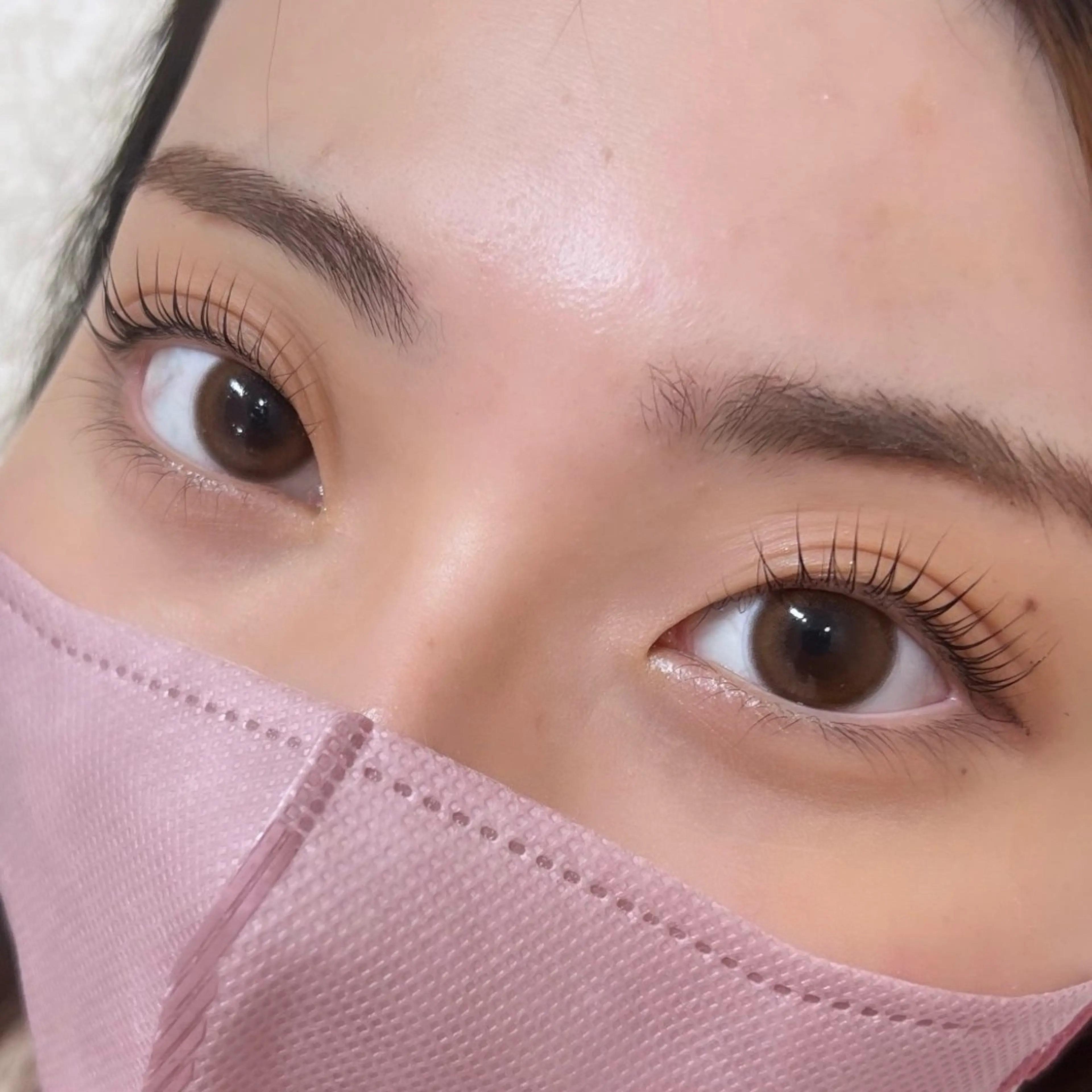 マツエク・マツパ パリジェンヌラッシュリフト Non🎀 メンズ眉 まつパのマツエク・マツパデザイン