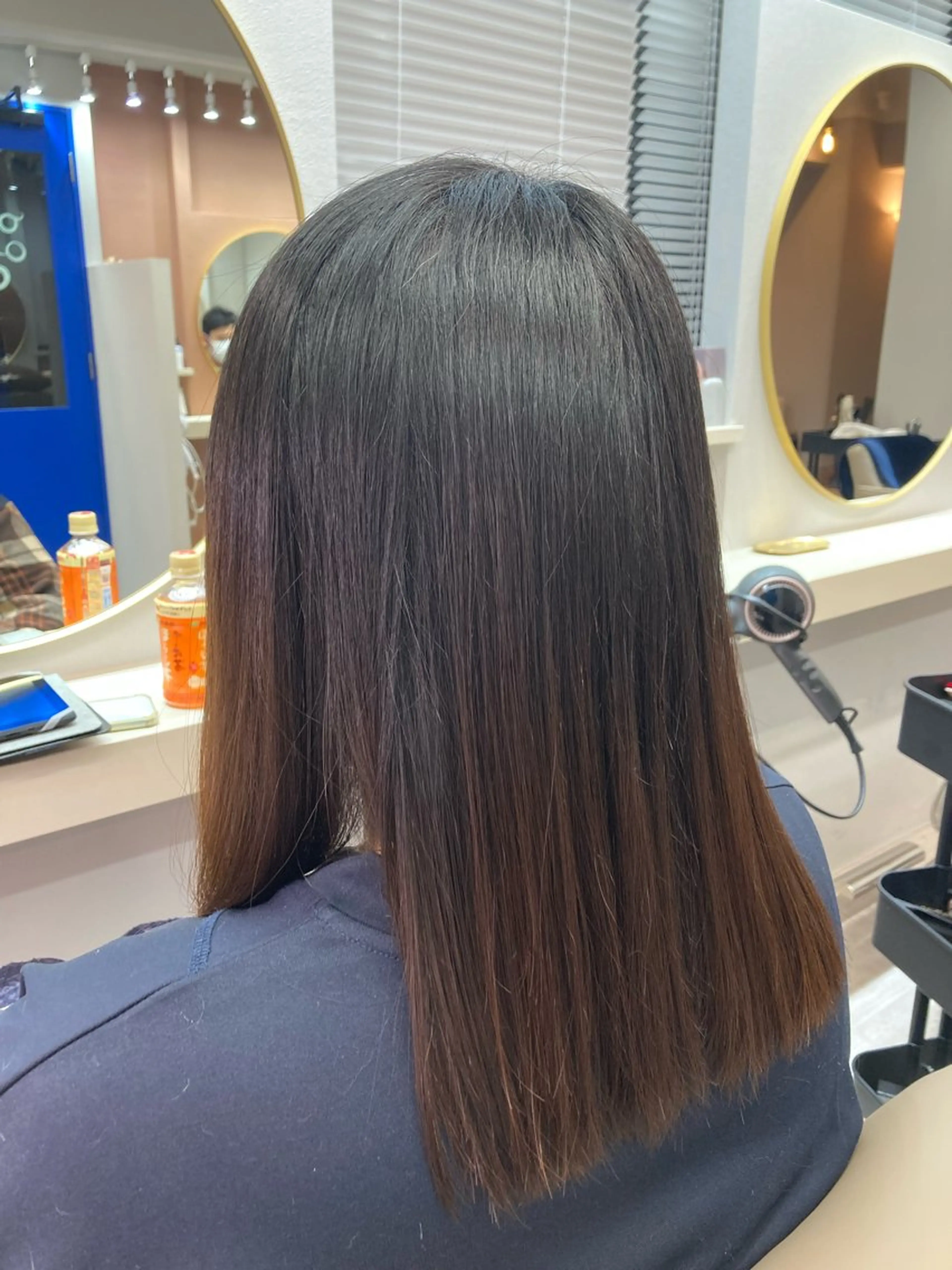 ミディアム カット 池田 太一のヘアスタイル