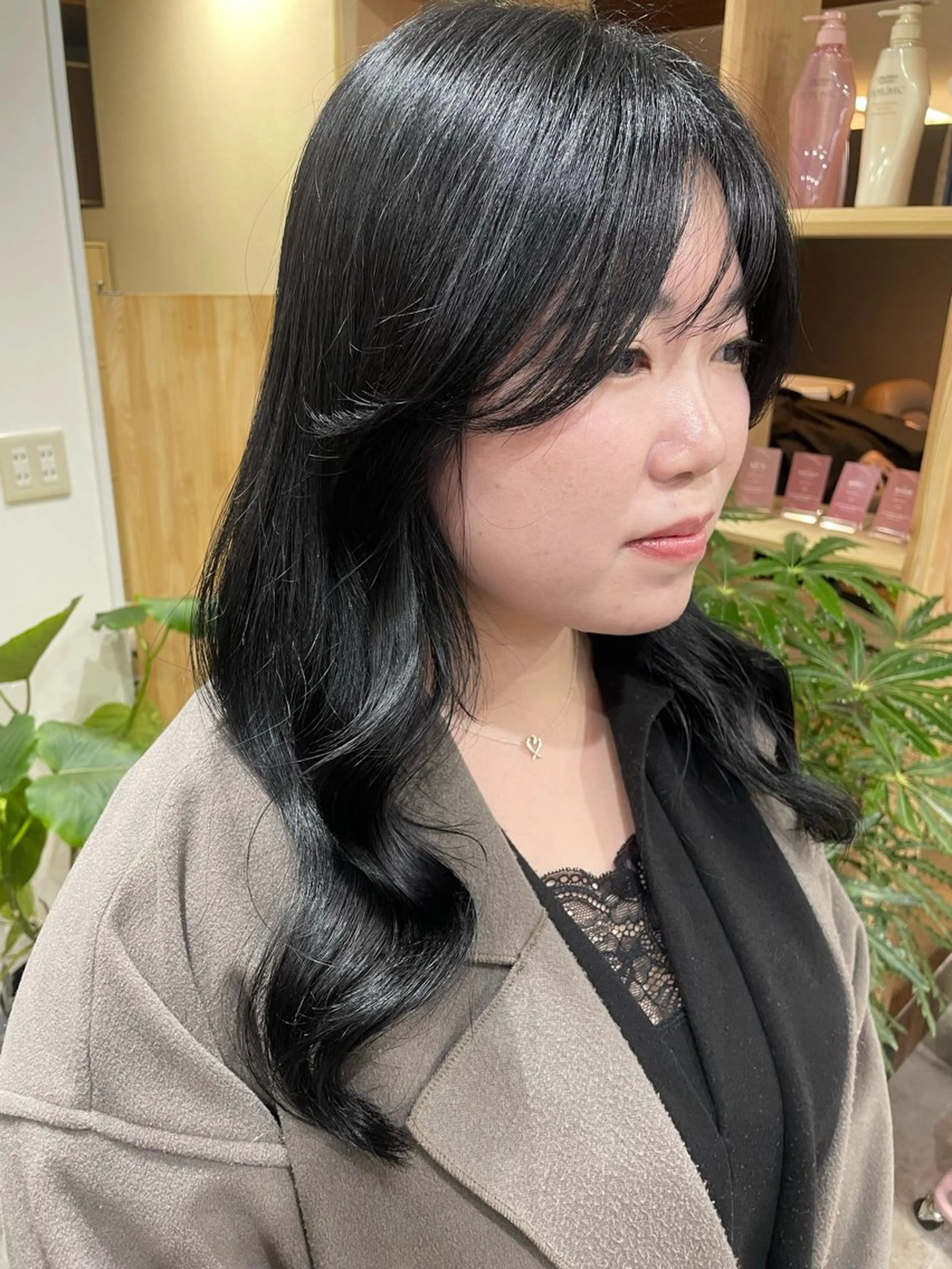 ロング ヘアセット 韓国風パーマ/ヘア セット/店長みづきのヘアスタイル