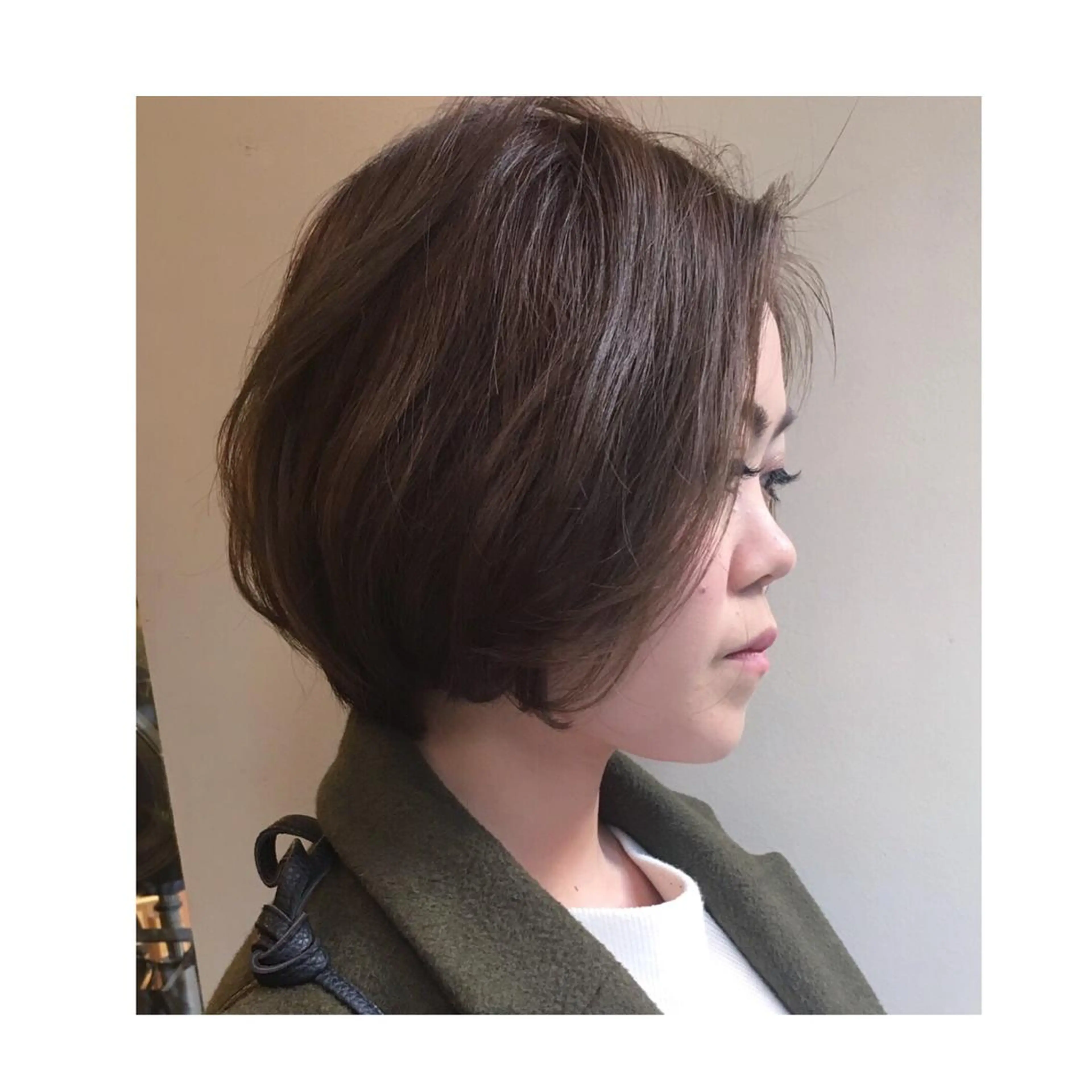 ショート 近藤 麻紀のヘアスタイル