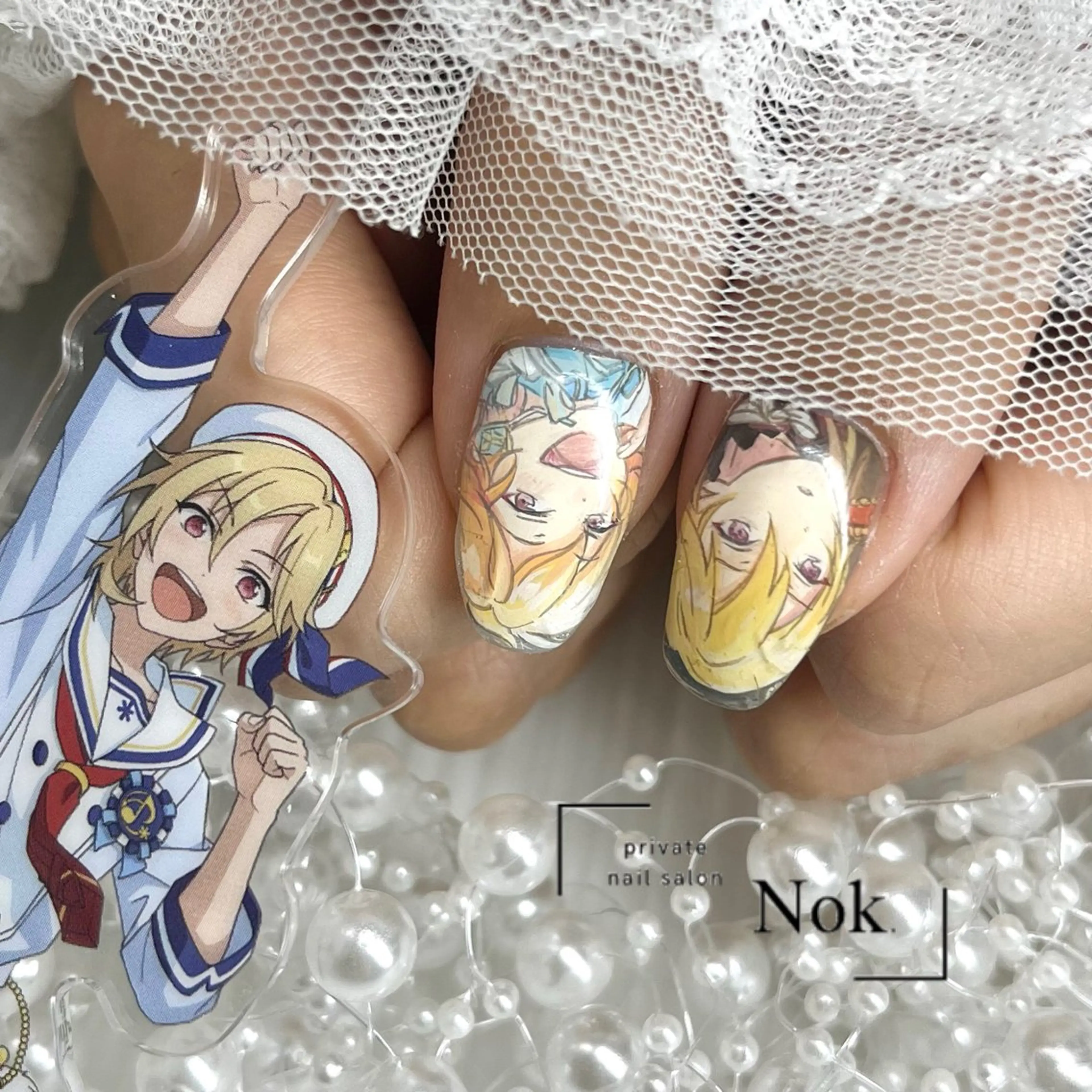 ネイル ハンドネイル 池袋痛ネイル Nok. 渡辺のネイルデザイン