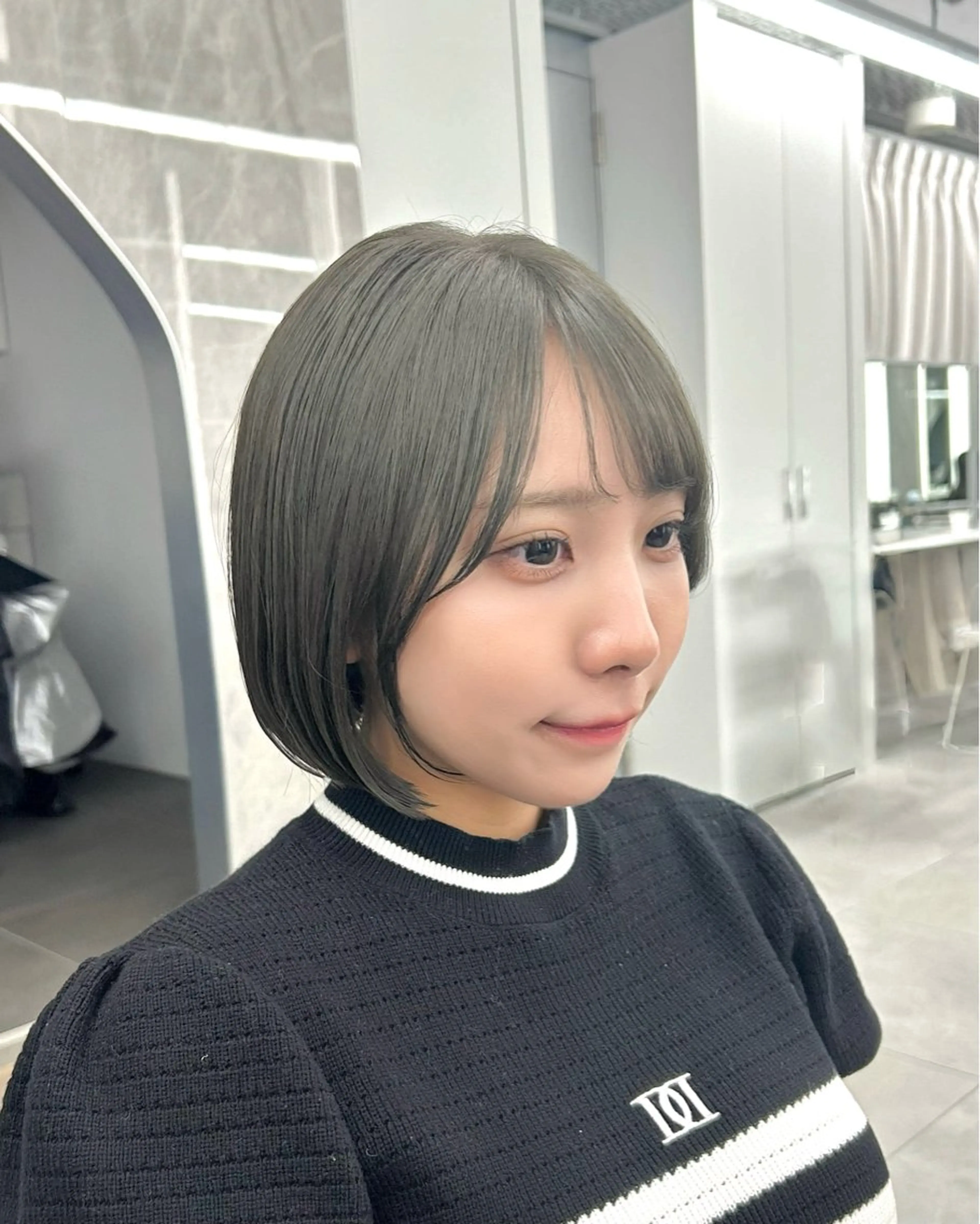 ショート 韓国顔まわり/前髪 /レイヤー/いつきのヘアスタイル