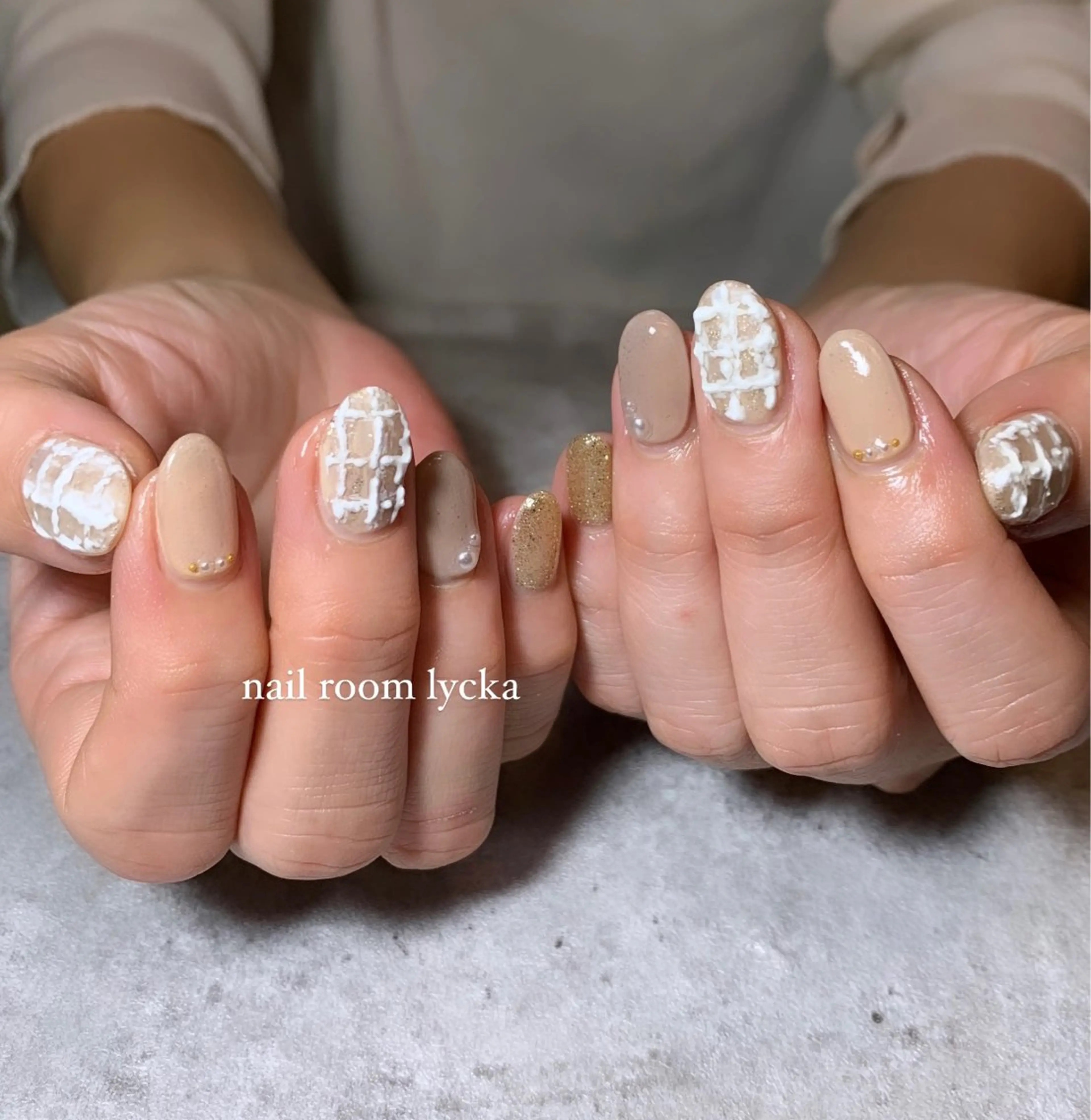 ネイル ﾈｲﾙﾙｰﾑﾘｯｶ 𝐦𝐚𝐲𝐮のネイルデザイン