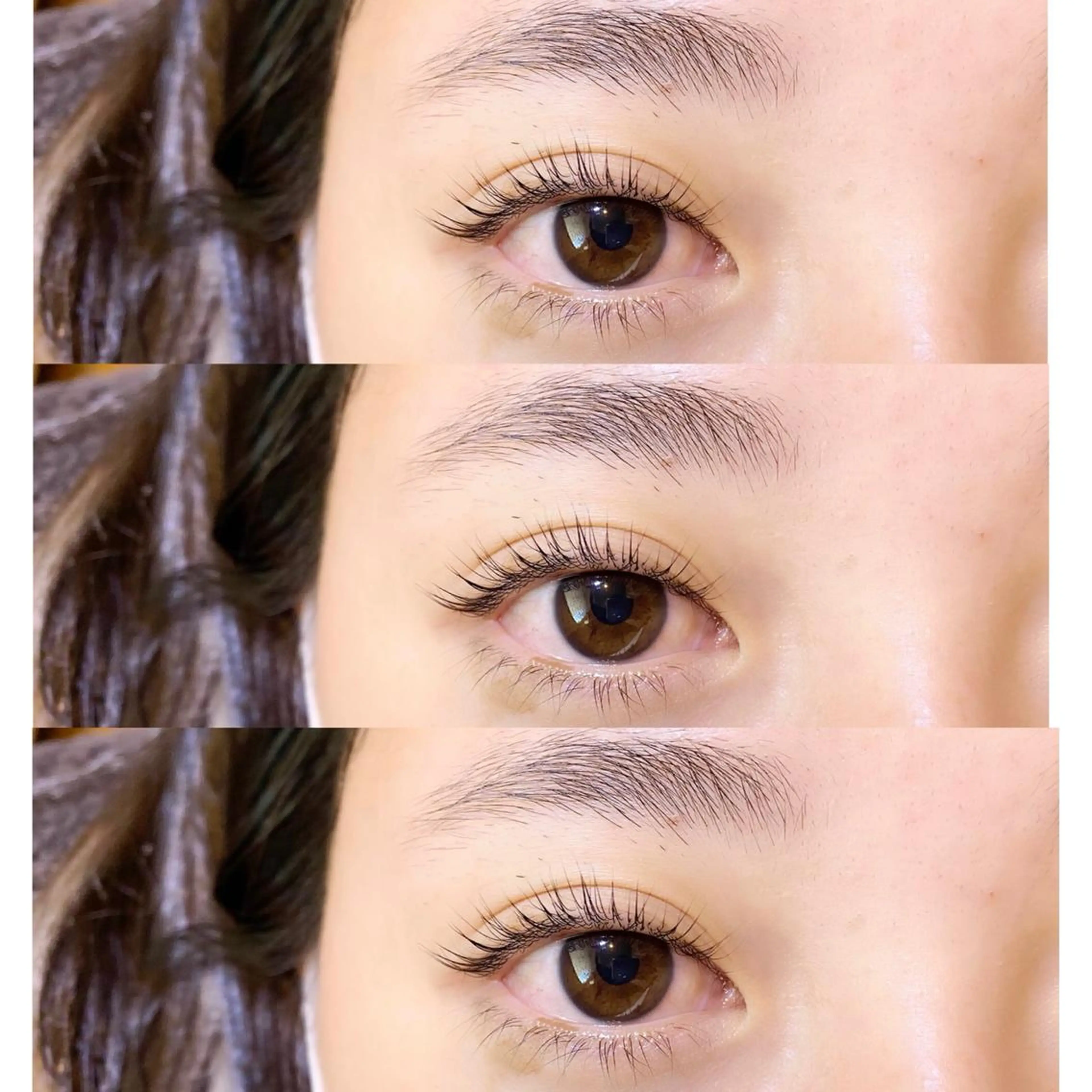 マツエク・マツパ パリジェンヌラッシュリフト eyelist .Sのマツエク・マツパデザイン