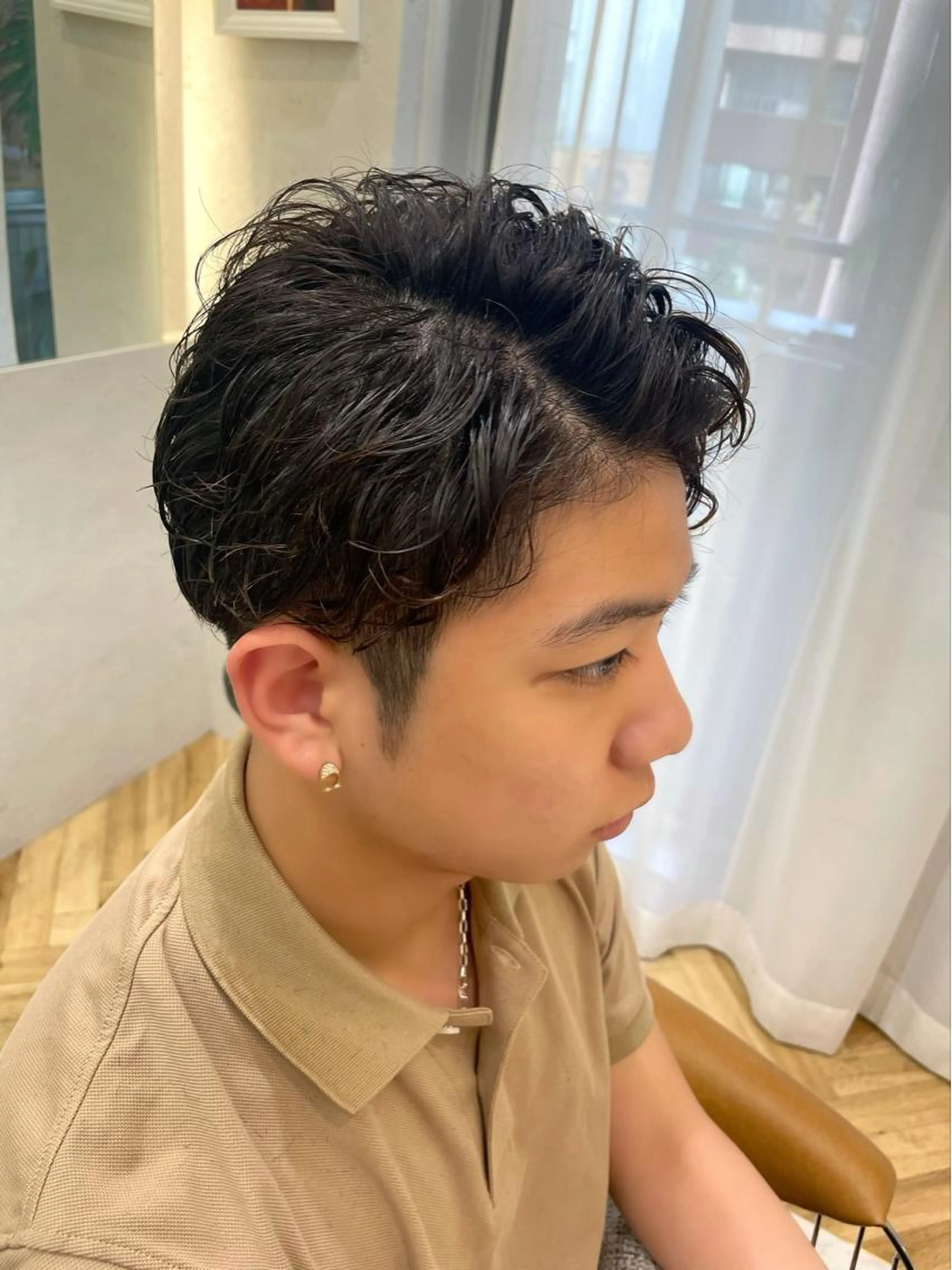 イメチェンしたい方必見🦊メンズカット&パーマの写真