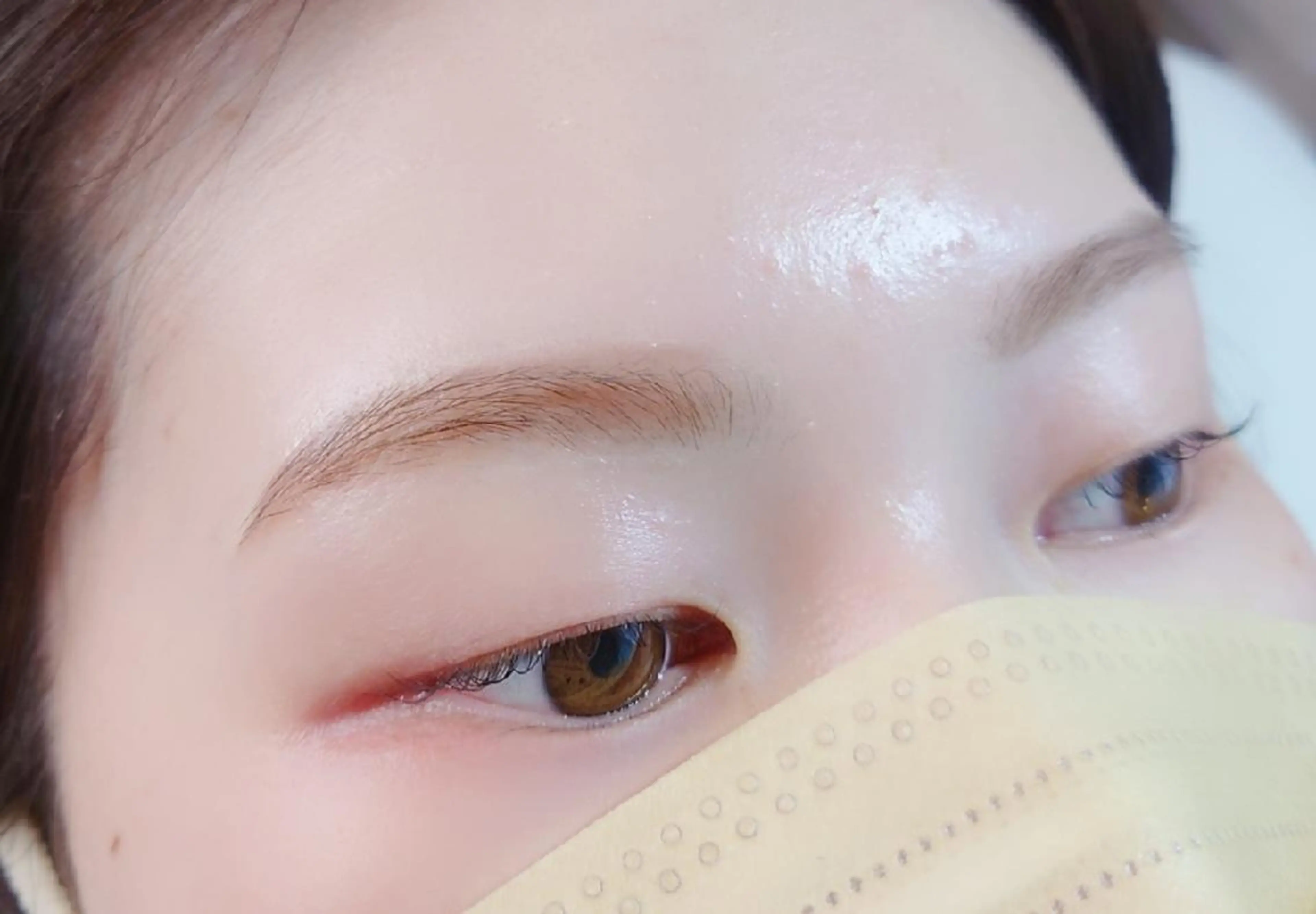 メンズ マツエク・マツパ アイブロウ 眉カラー NAZ eyelash&eyebrow by medical salon所属・NAZ 表参道 Tomokoのマツエク・マツパデザイン