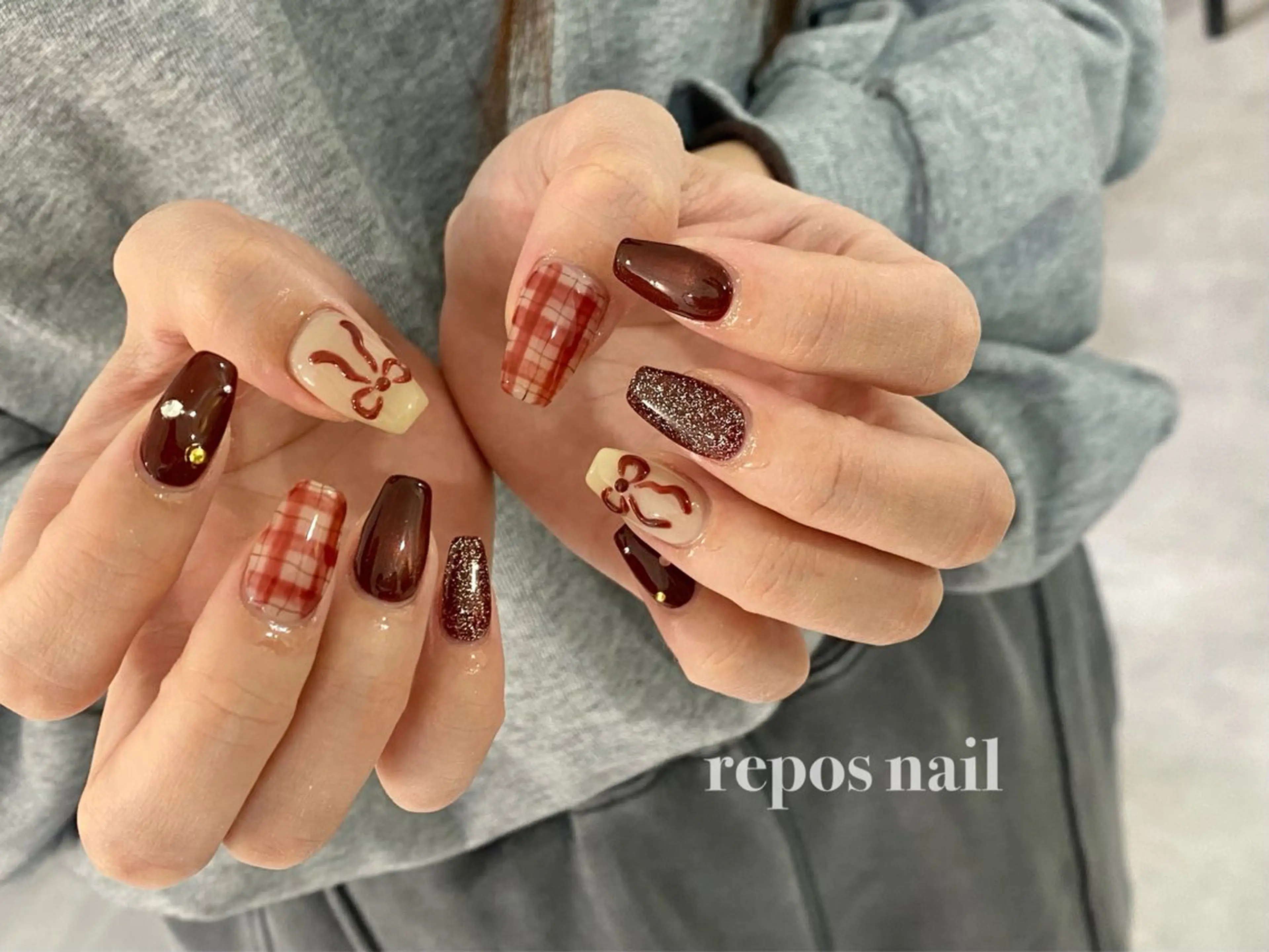 ネイル ハンドネイル repos-ルポ-所属・repos-ルポ- misuzu🌿のネイルデザイン