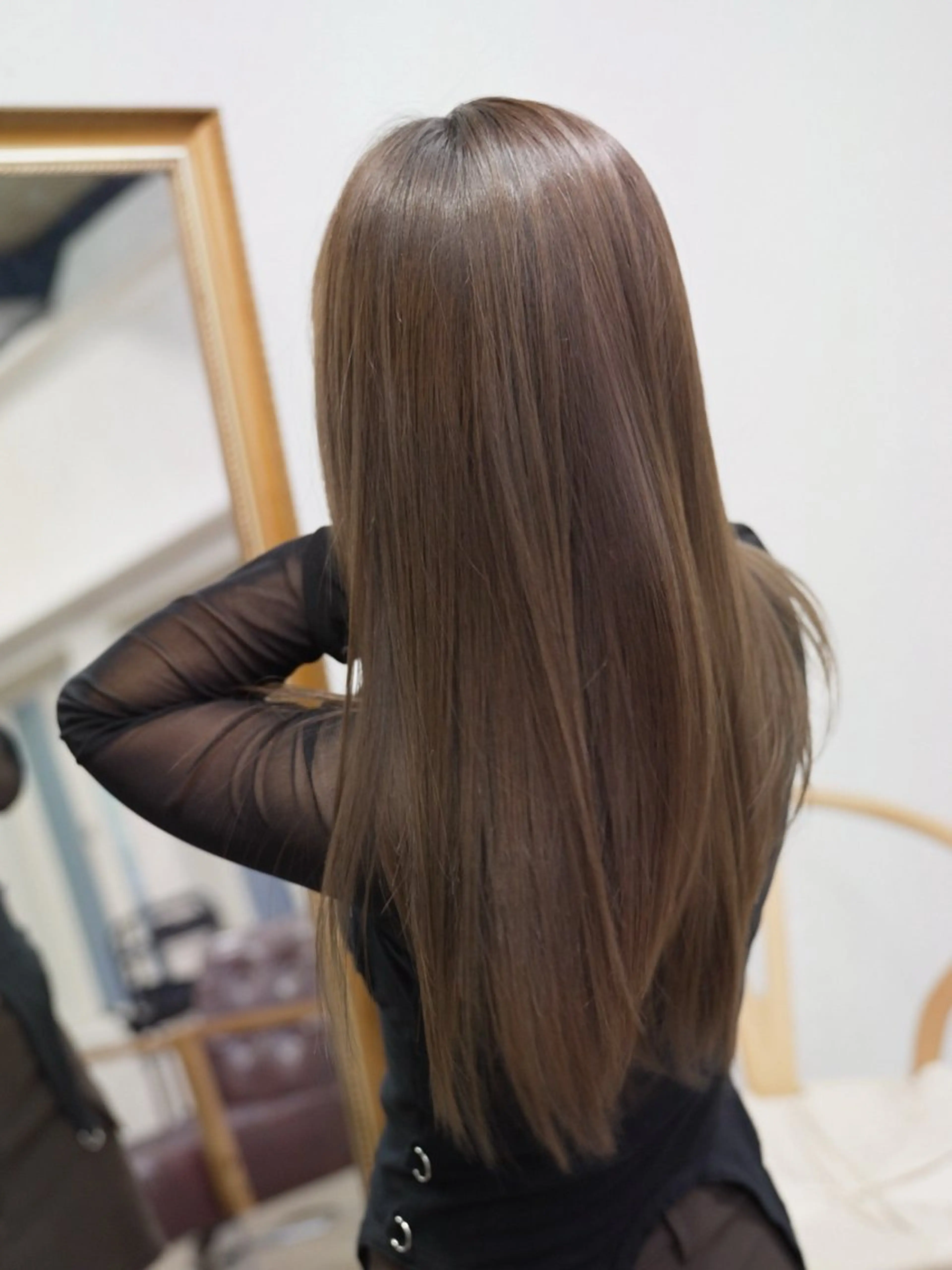 ︴人気No.2🌛 ︴"最上級美髪プラン"💎似合わせカット+うる艶カラー+髪質改善ウルトワトリートメント✨の写真