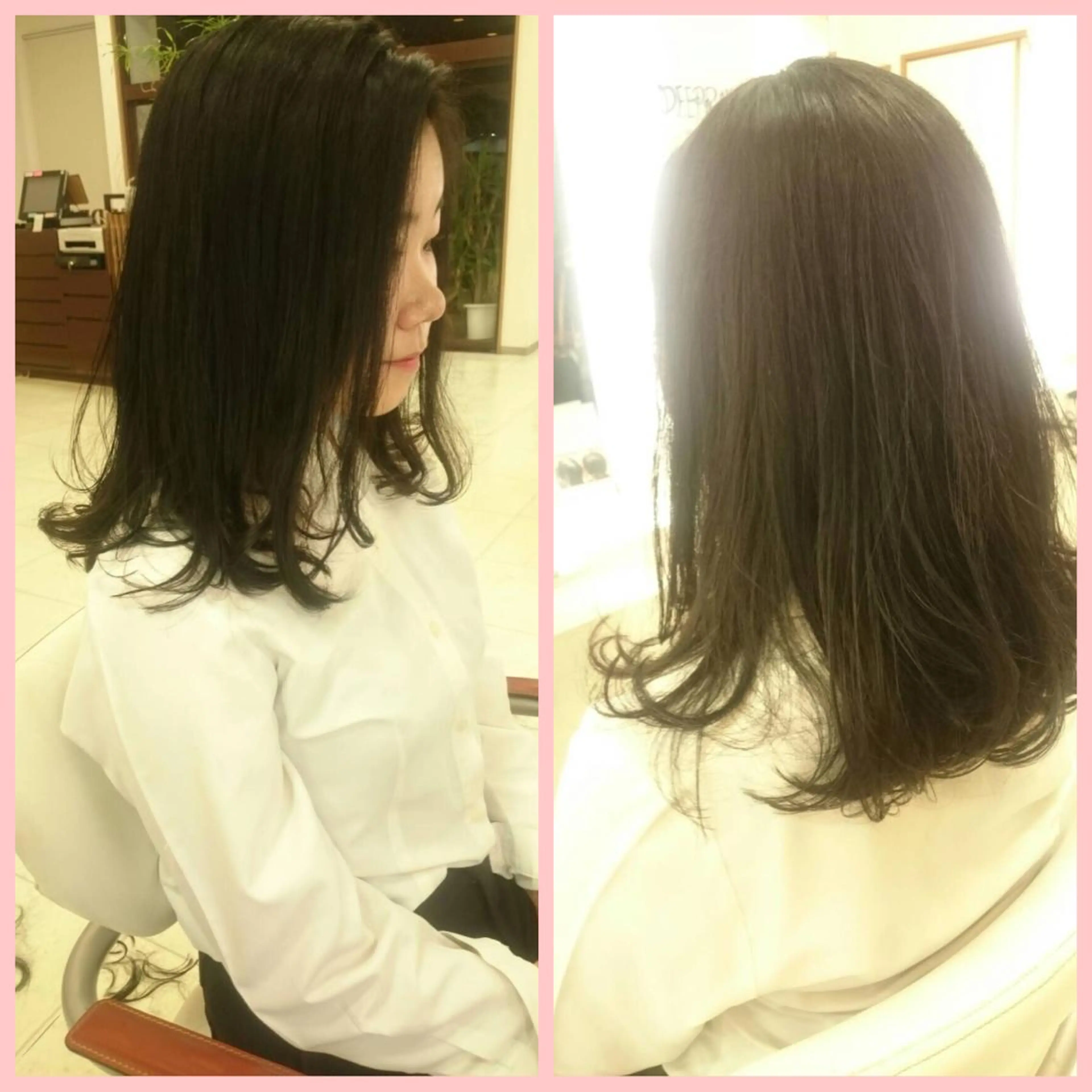 セミロング Hair VERDEのヘアスタイル