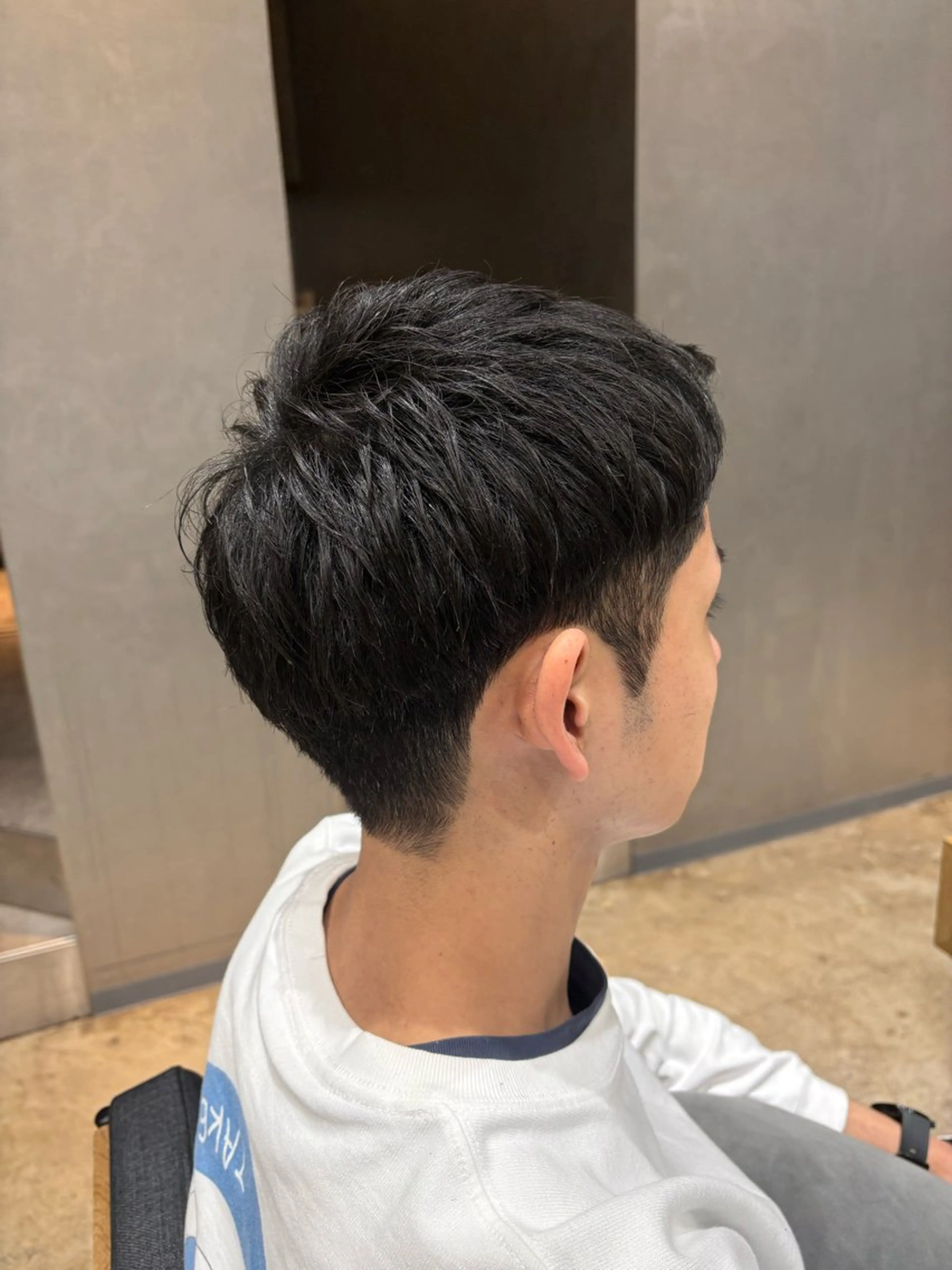 ショート メンズ マッシュ ショートヘア Inity所属・Inity 新谷茉璃のヘアスタイル
