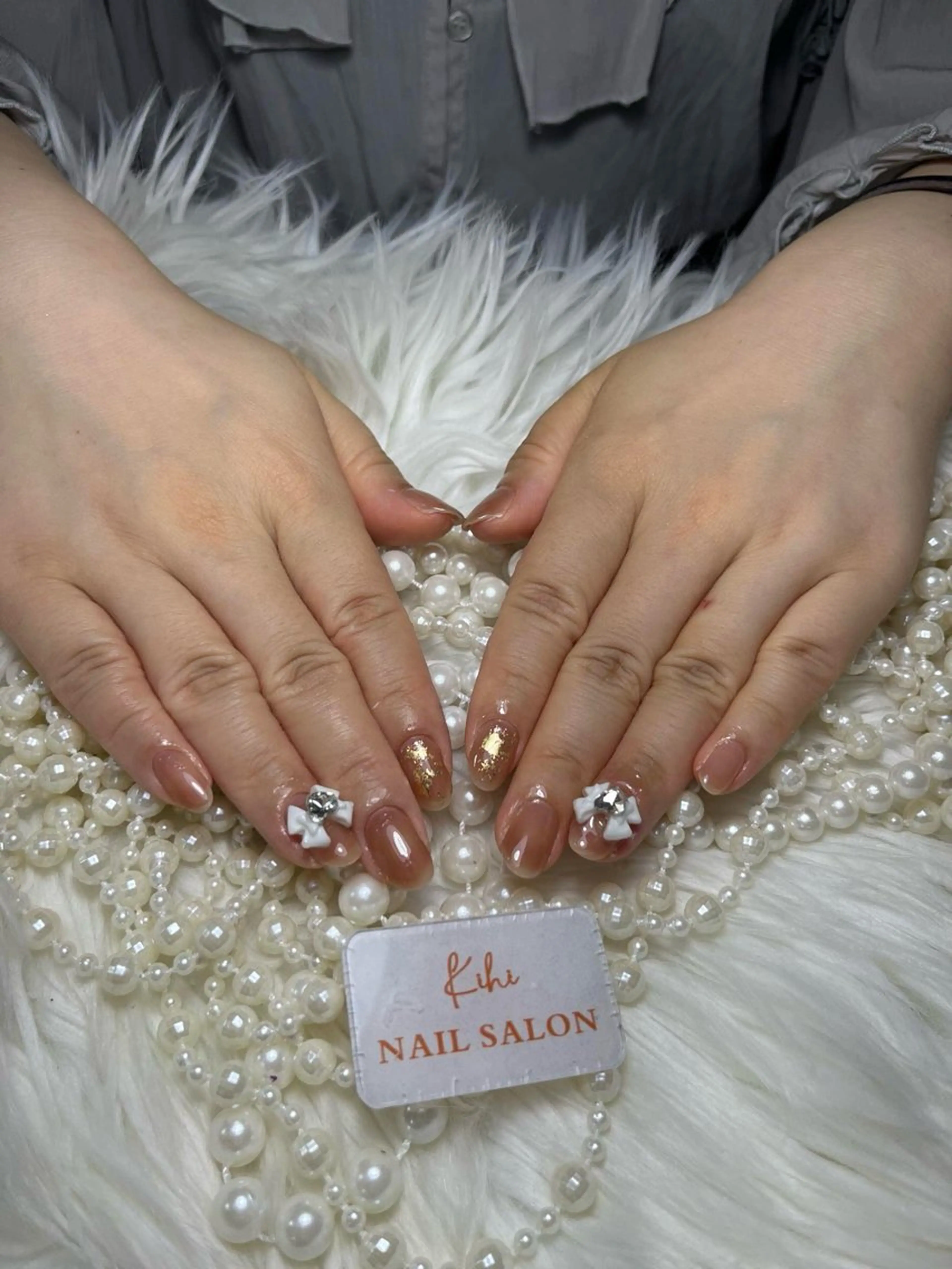 ネイル アートネイル フレンチネイル ジェルネイル グラデーション 韓国ネイル ハンドネイル 💕鈴木ユリ パラジェル/オフ無料のネイルデザイン