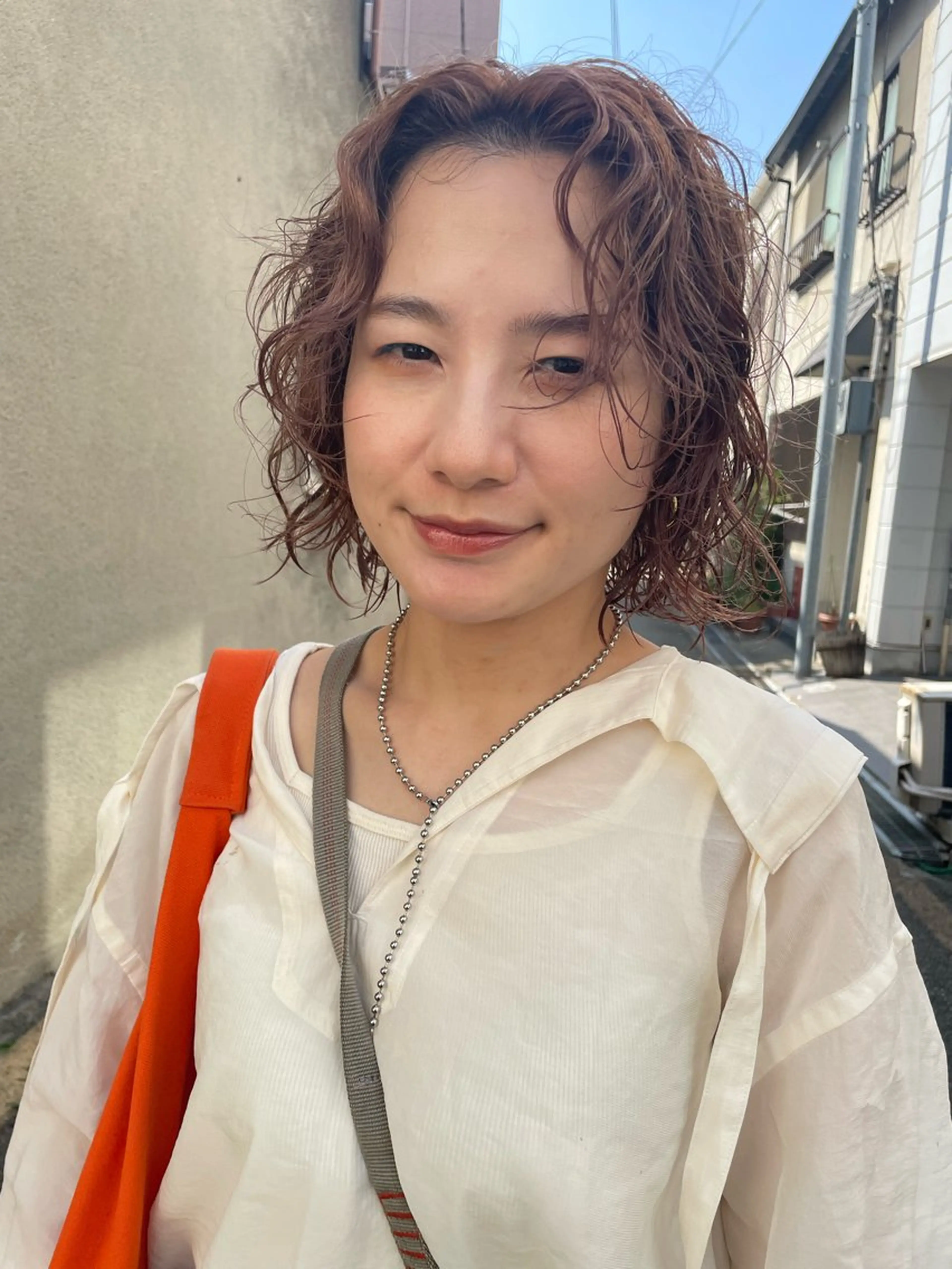 ミディアム カラー パーマ ヘアアレンジ メンズ tatsumi/ボブ ウルフ/レイヤーのヘアスタイル