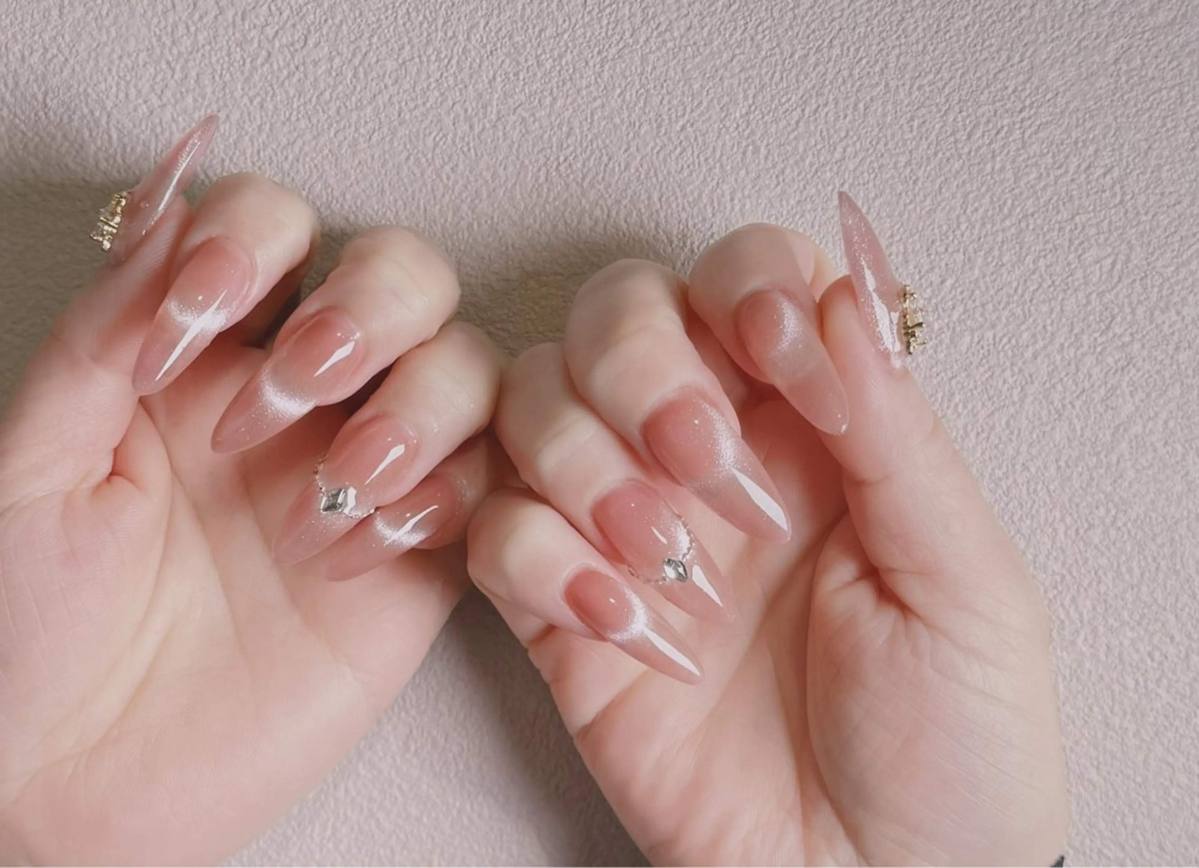 ネイル ハロウィン ロングネイル マグネットネイル スカルプネイル ネイルチップ ハンドネイル MSSugar Nailのネイルデザイン