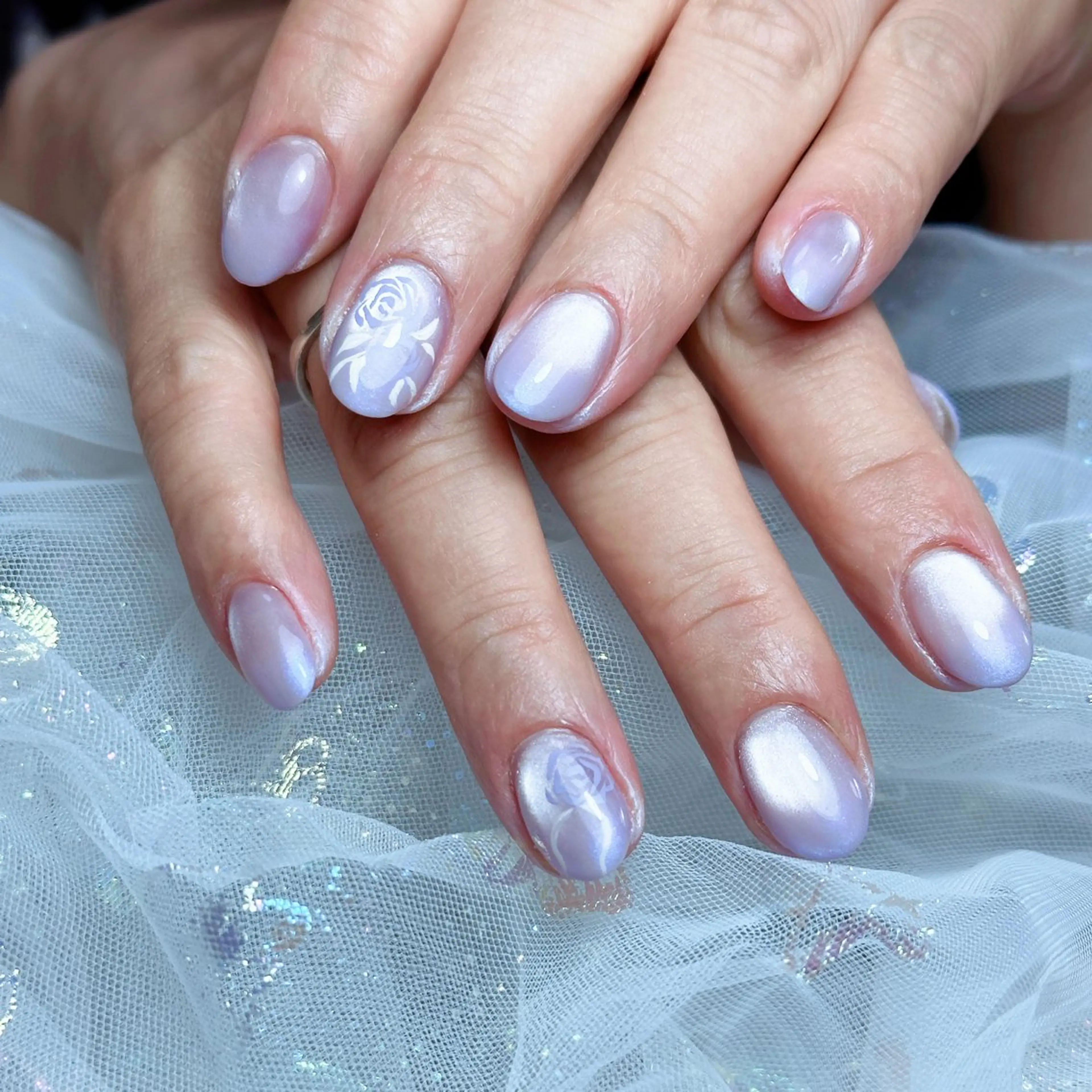 ネイル Maggie チョウチョウのネイルデザイン