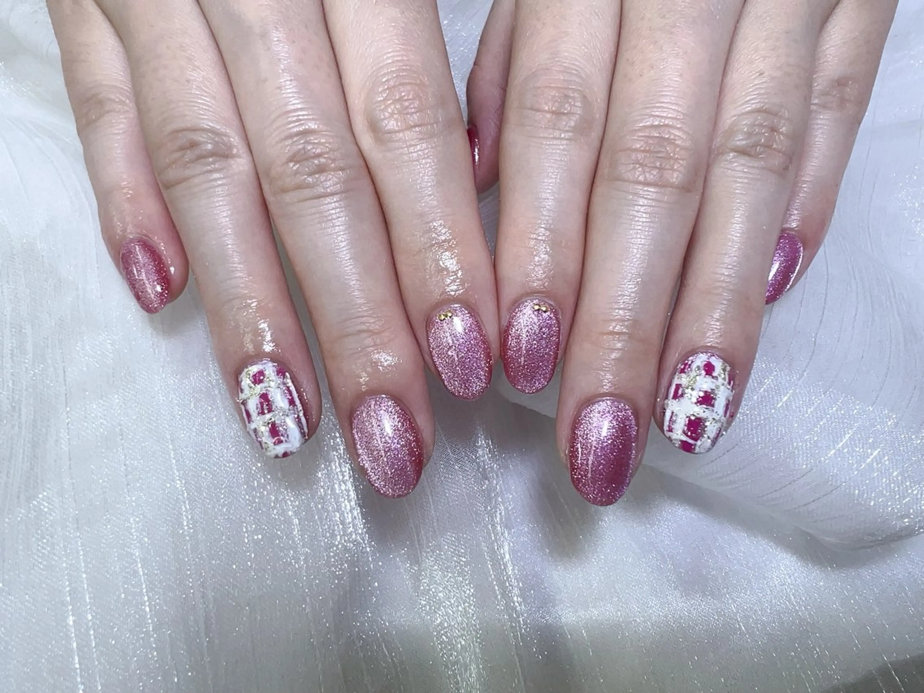 ネイル シンプルネイル リ サのネイルデザイン