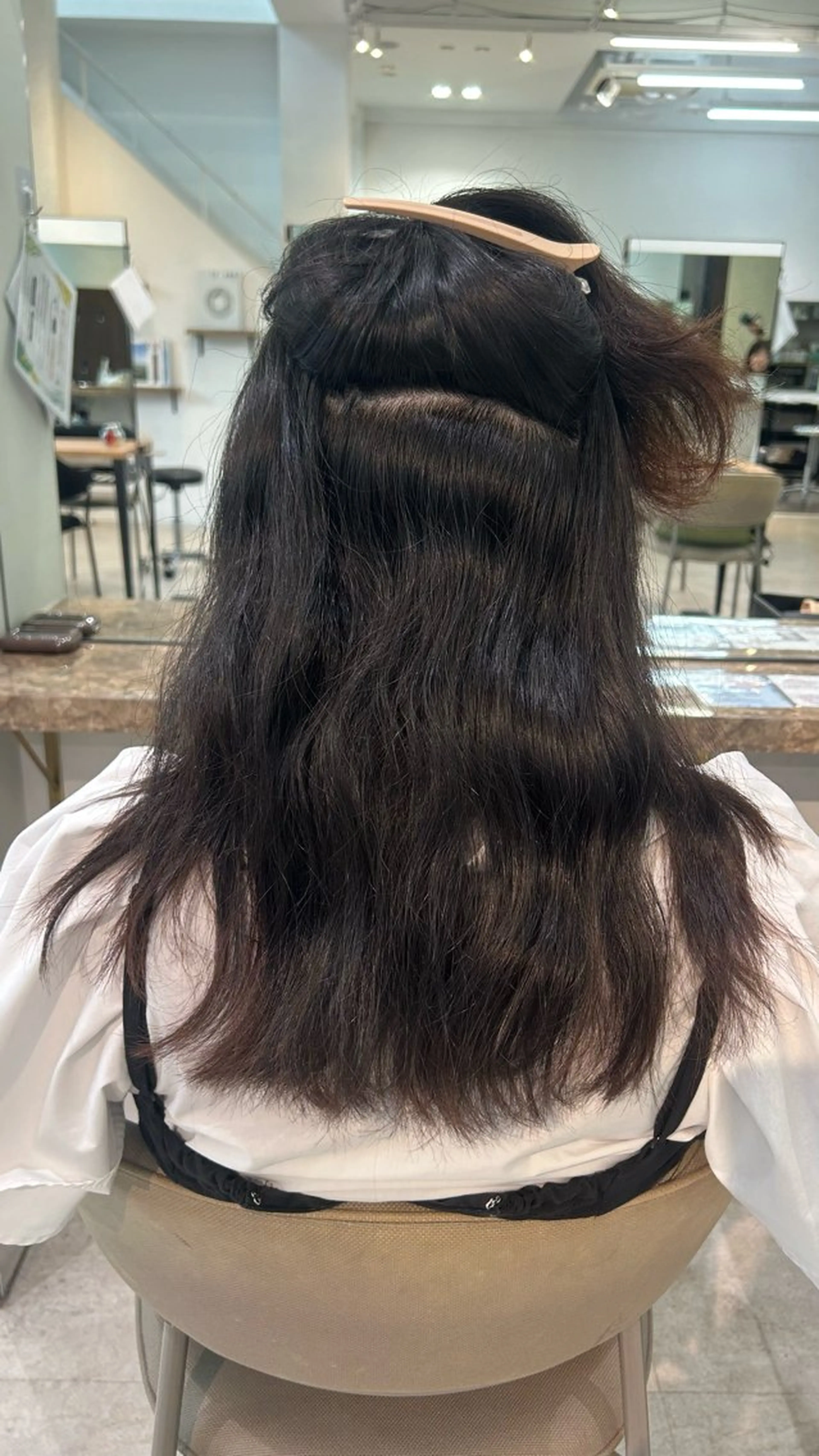 ミディアム 縮毛矯正 VIEW Tokyo所属・🎀ミディアムボブ/ 縮毛矯正/ひかりのヘアスタイル
