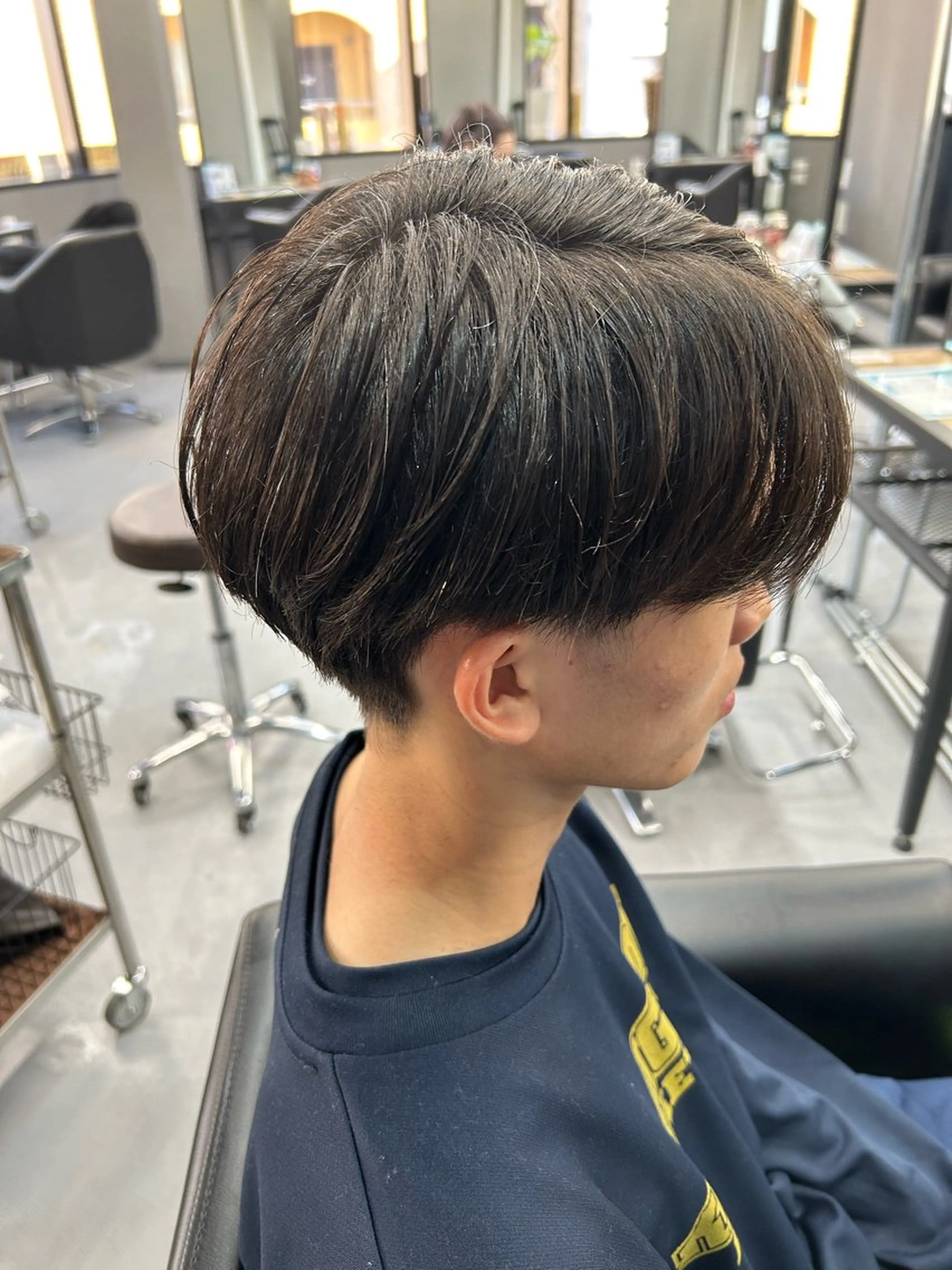 ショート メンズ レディースモデル募集 門田快斗のヘアスタイル