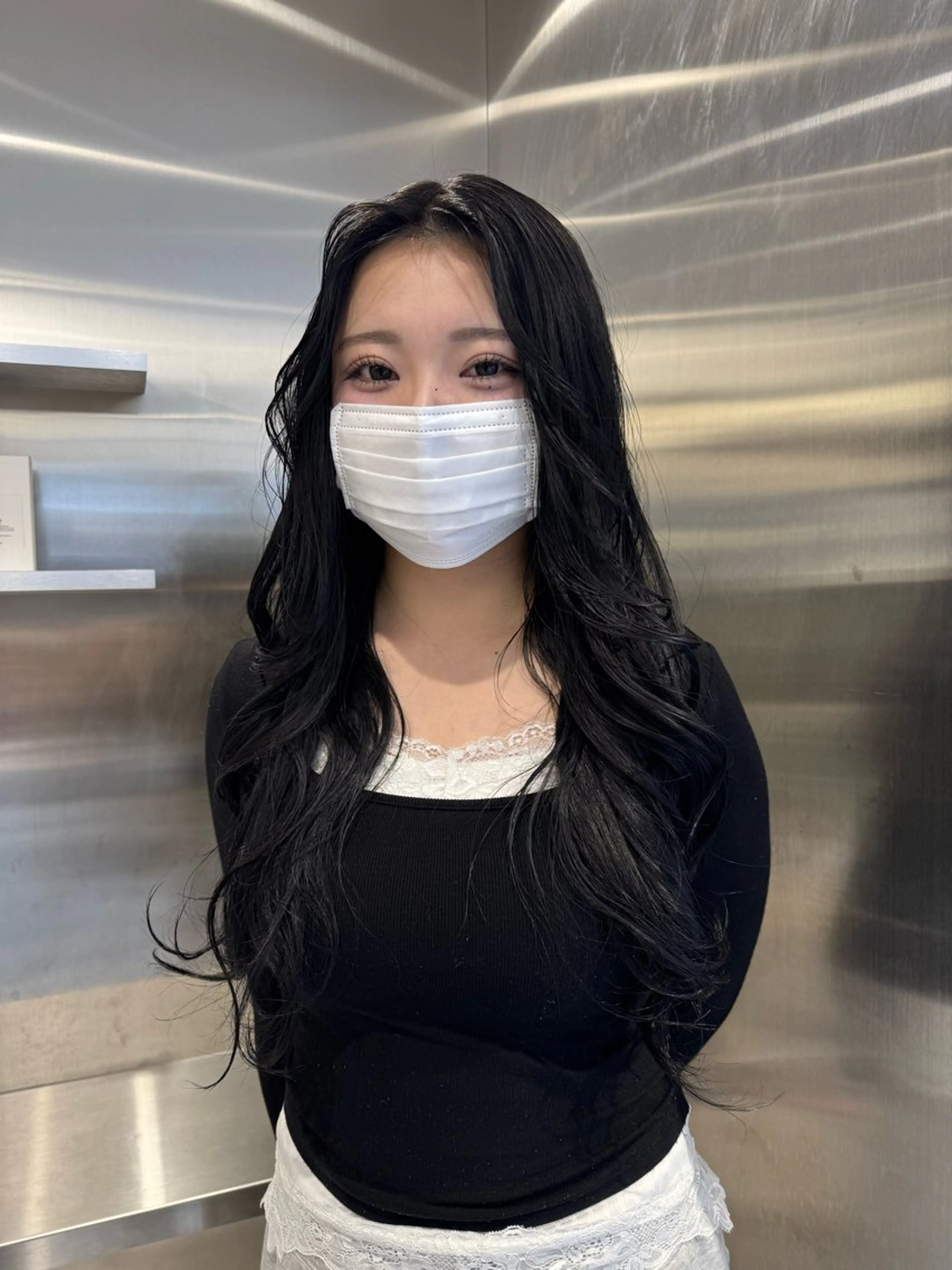 カラー ブリーチ ケアブリーチ デザインカラー ダブルカラー イヤリングカラー ヘアカラー 酸性ストレート /ハイトーン/つばさのヘアスタイル