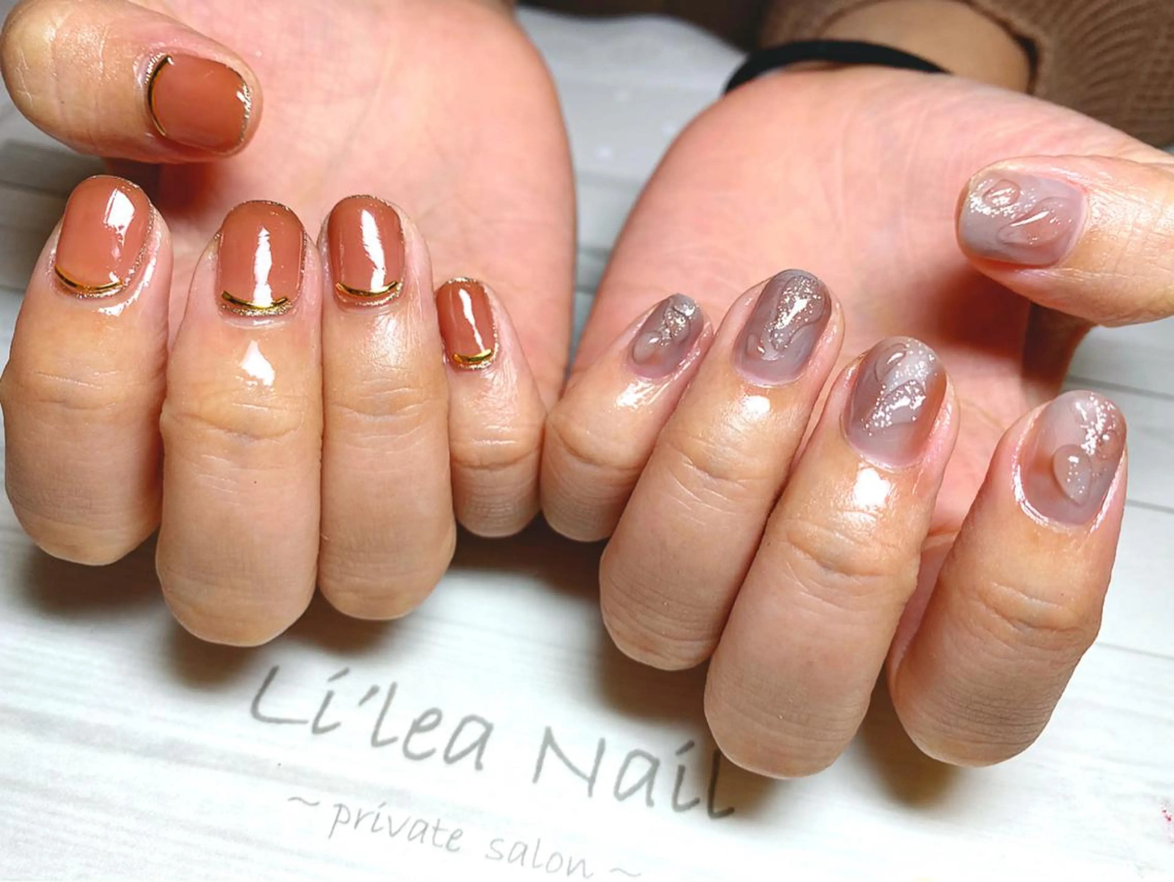 ネイル Li'leaNail AINAのネイルデザイン