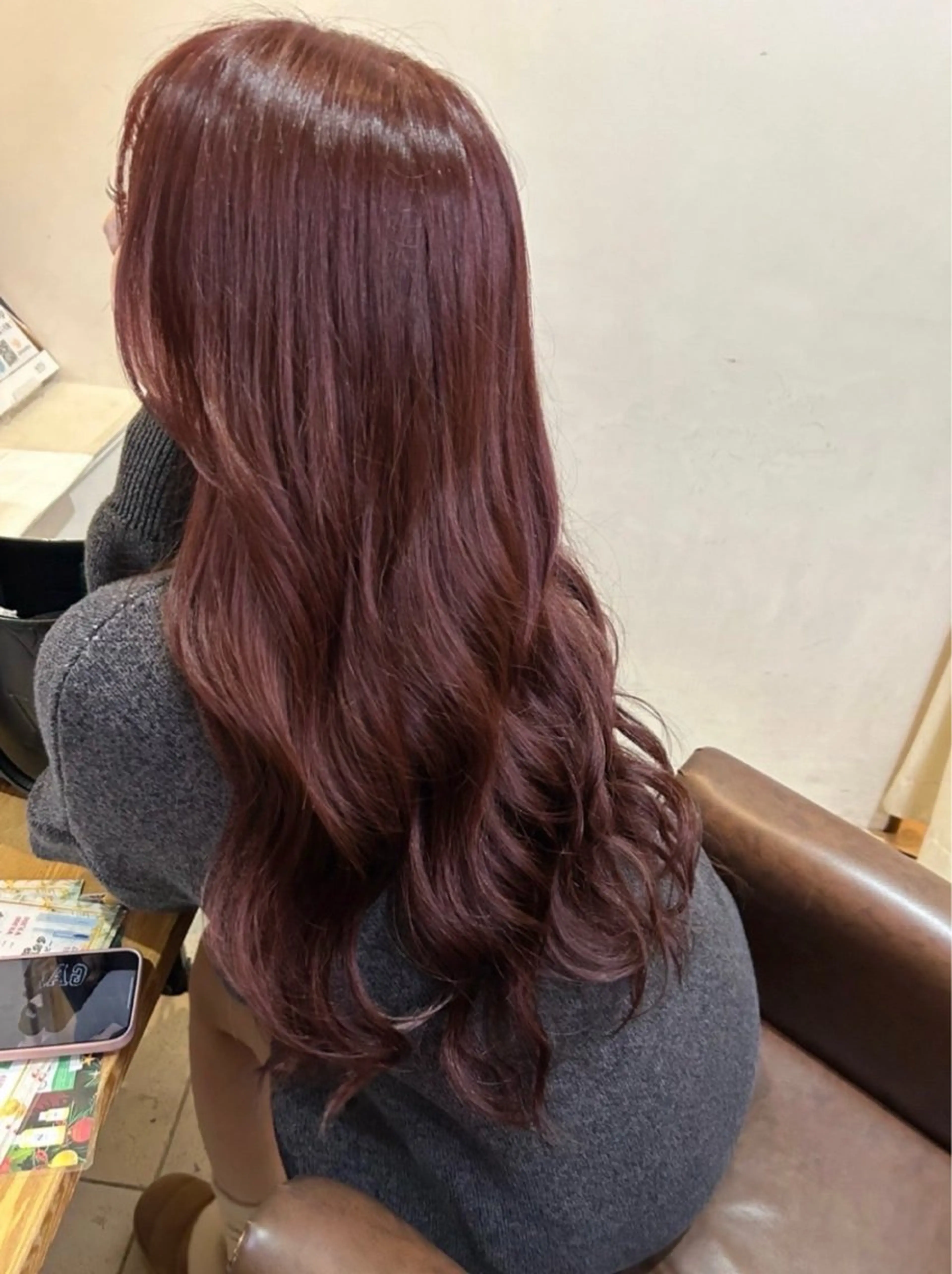 ロング ヘアカラー aile生駒/ 福田茜のヘアスタイル