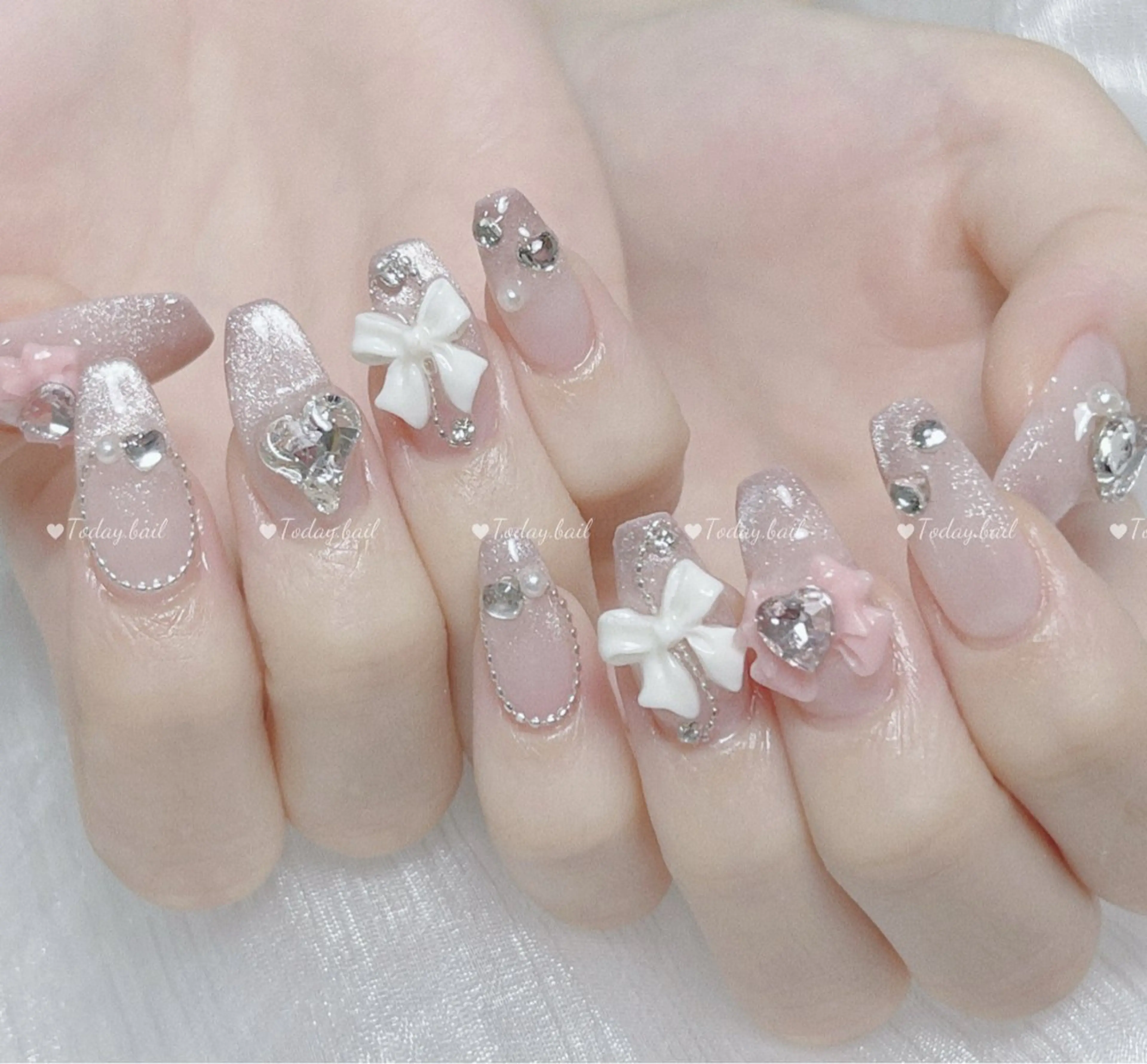 ネイル ハンドネイル 🎀Today nail💅のネイルデザイン