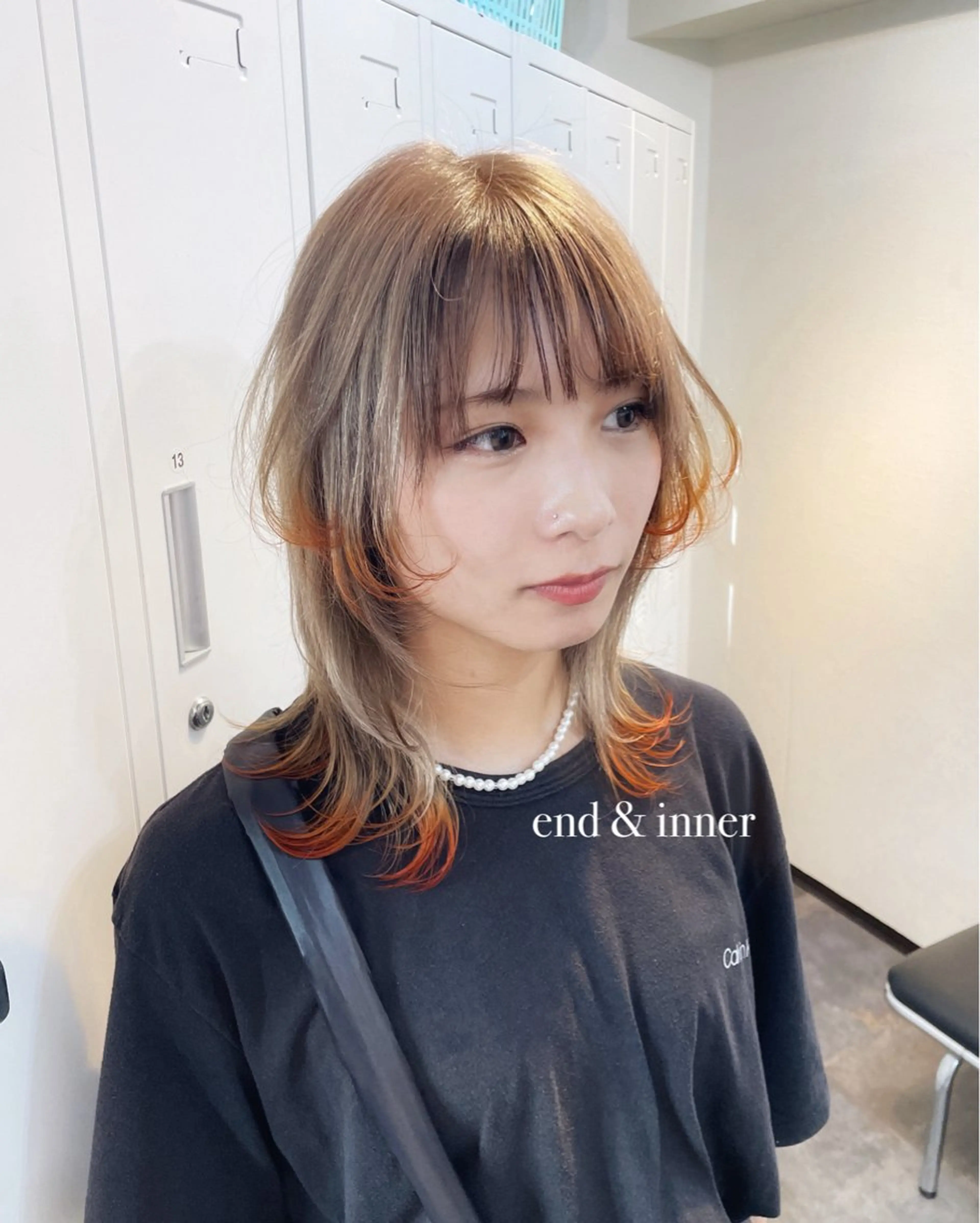 ミディアム カラー ヘアカラー トリートメント 🌈艶ハイトーン🌈 心を込めます🤝涼介のヘアスタイル