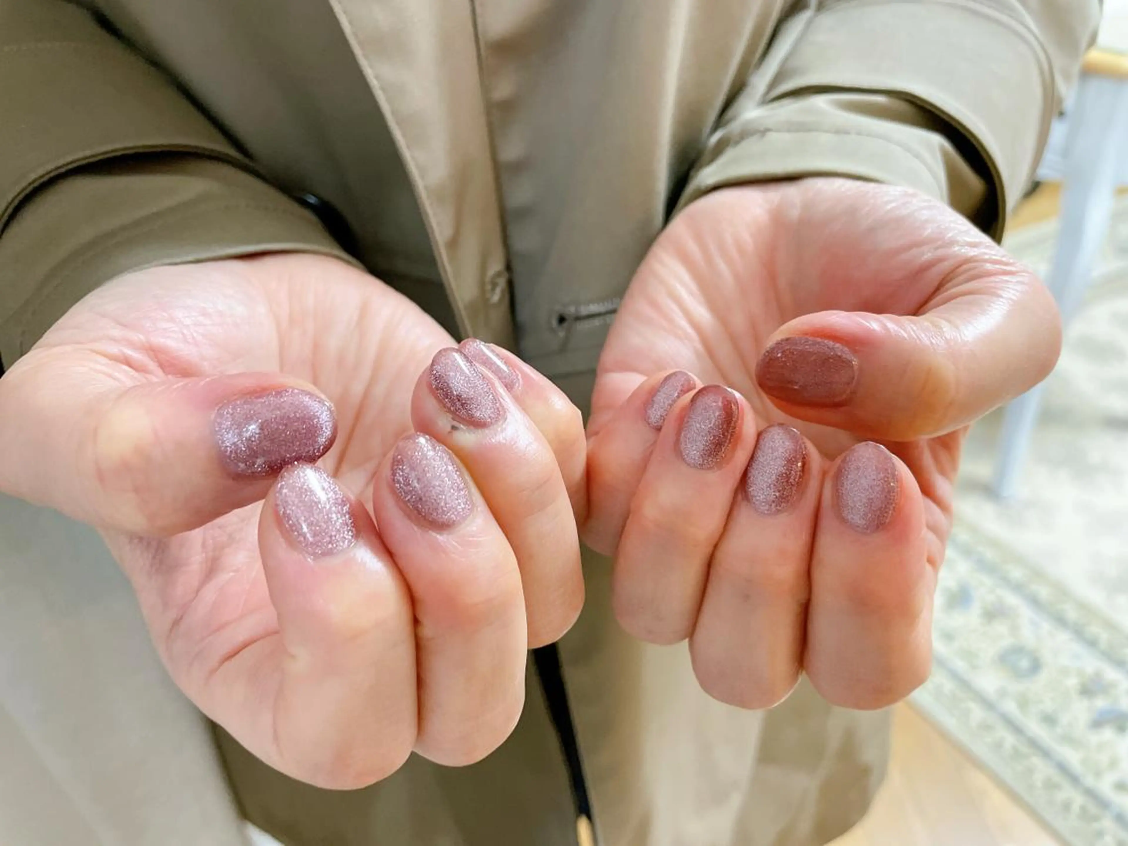 ネイル オーロラネイル フラワーネイル フットネイル フレンチネイル ジェルネイル ハンドネイル Mogu nail 二子玉川のネイルデザイン