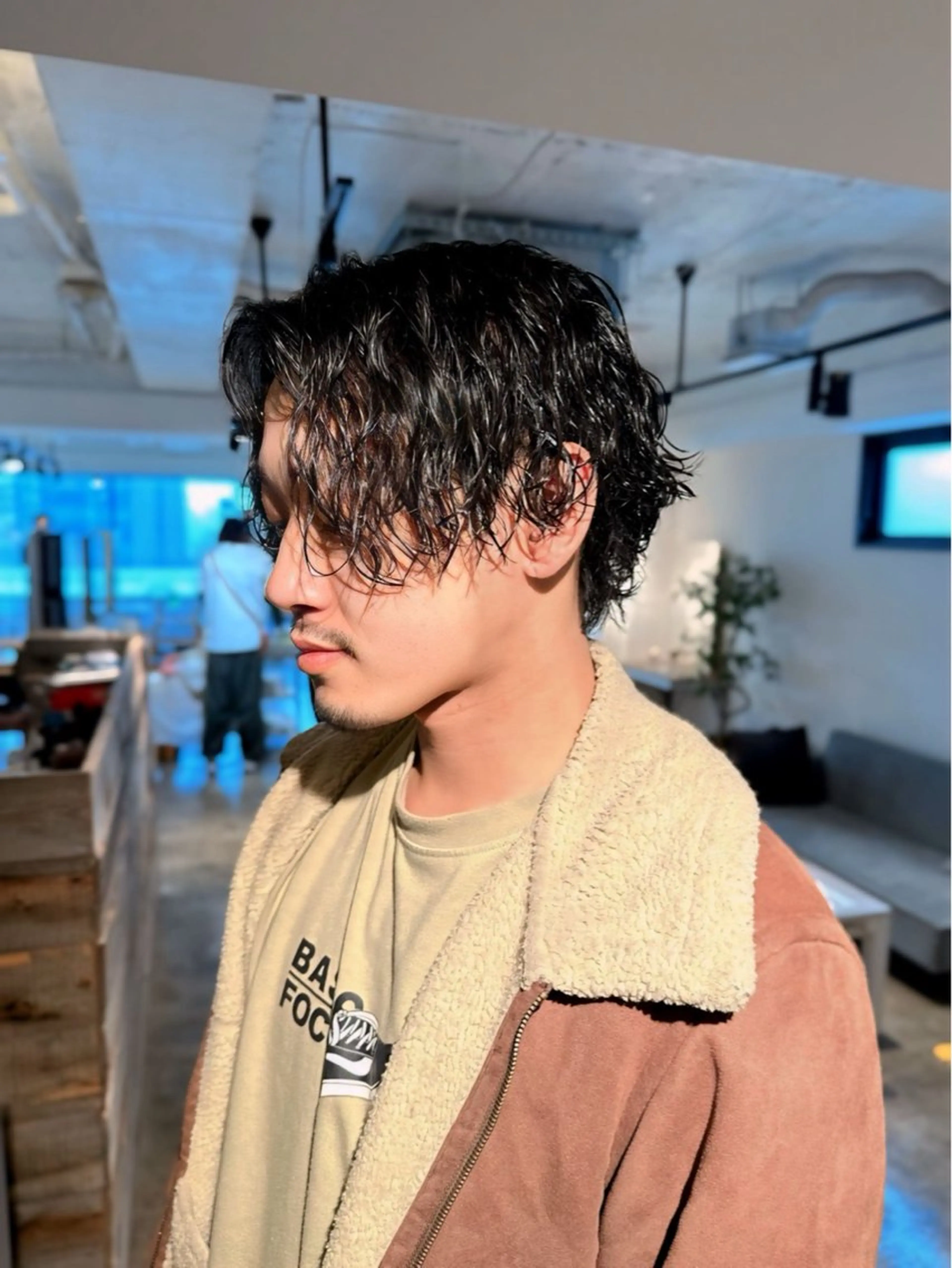 パーマ メンズ メンズパーマ カット パーマ トリートメント 骨格補正施術/メンズ 専門美容師/YUYAのヘアスタイル