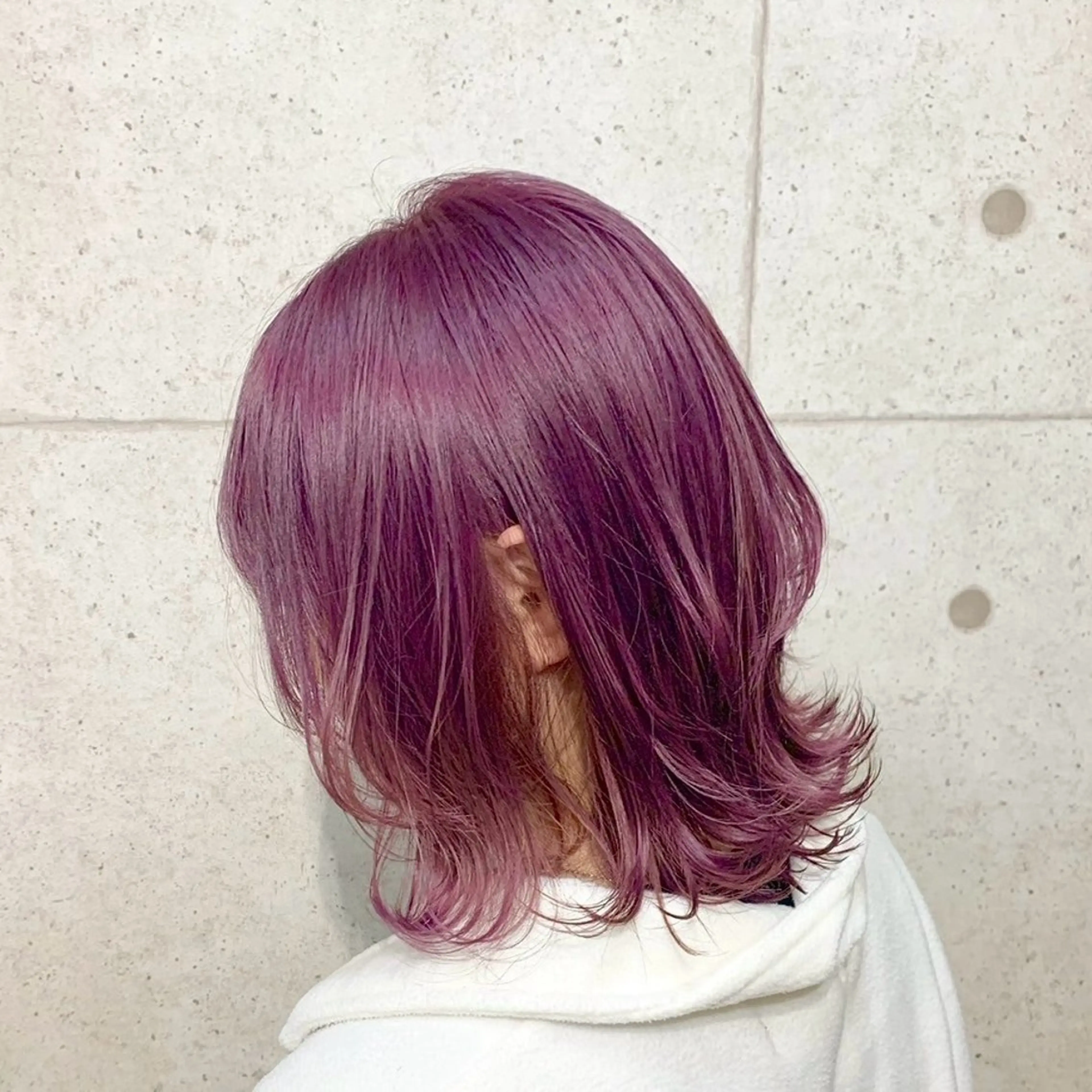 ミディアム ヘアカラー いろあそび 八王子所属・きぃちゃん/カラー 特化/いろあそび🦋のヘアスタイル