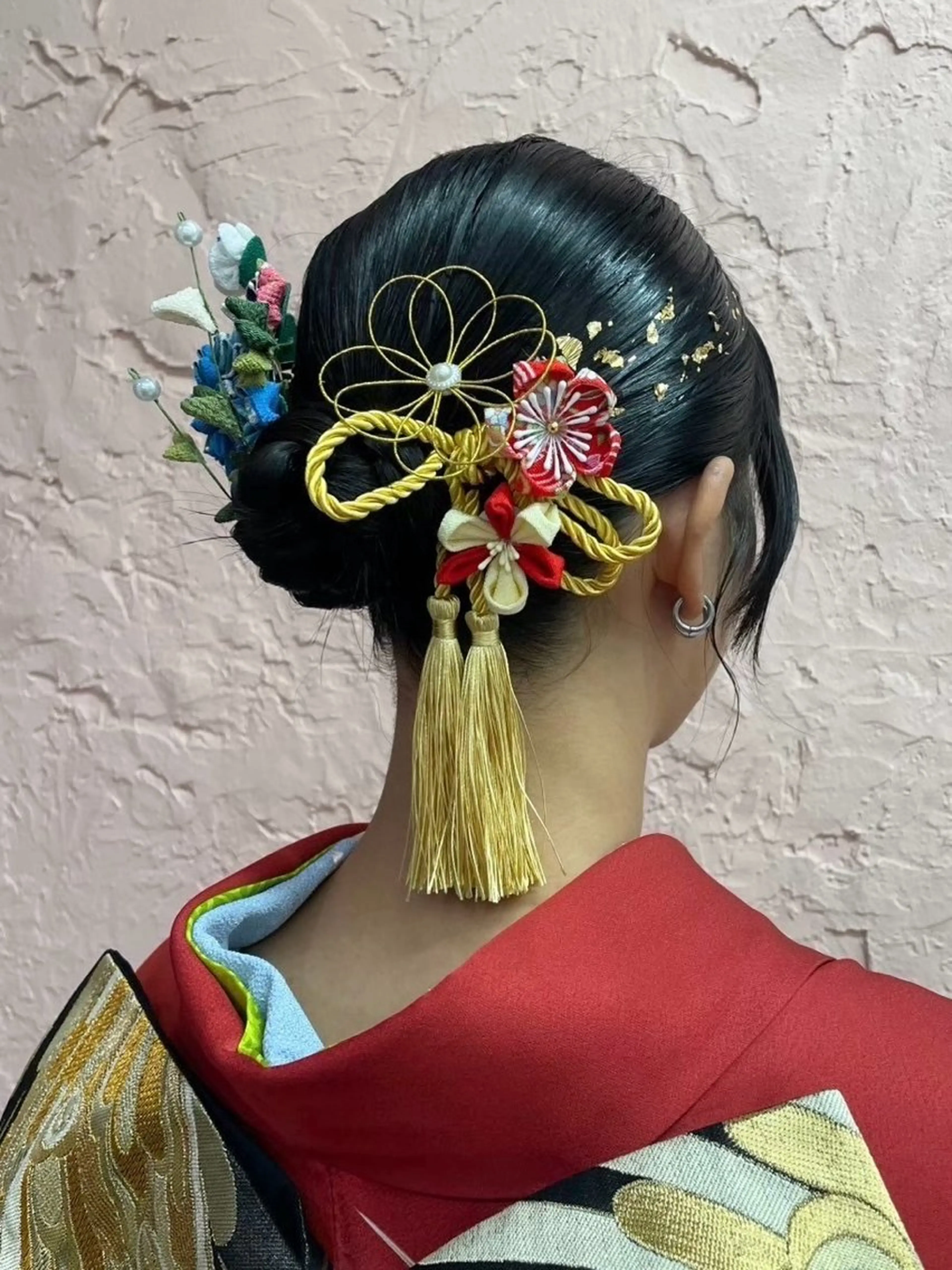 ミディアム 着付け 着付けアレンジ/ ダブルカラー🎀のその他イメージ