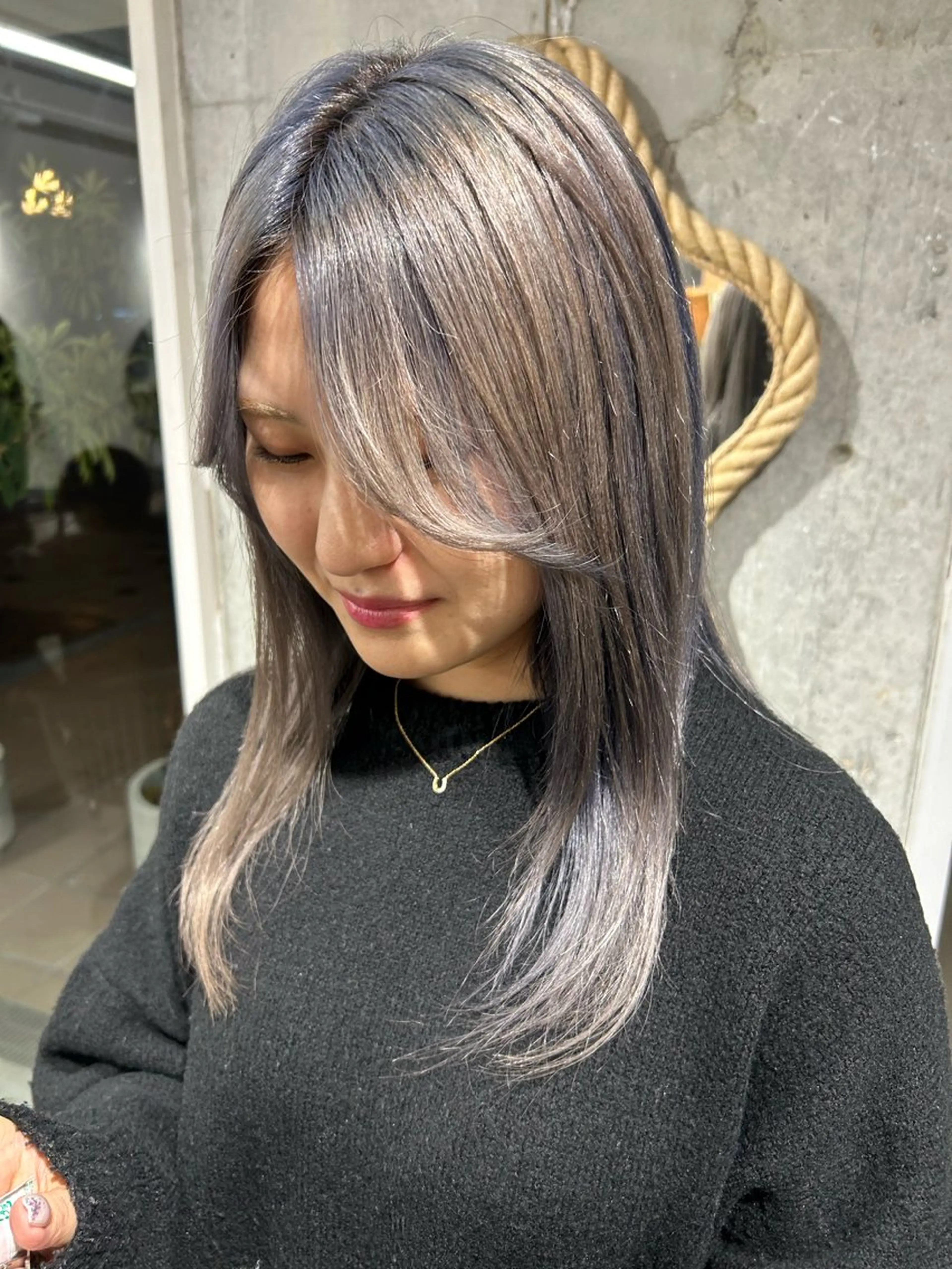 ロング 松塚 蒼のヘアスタイル