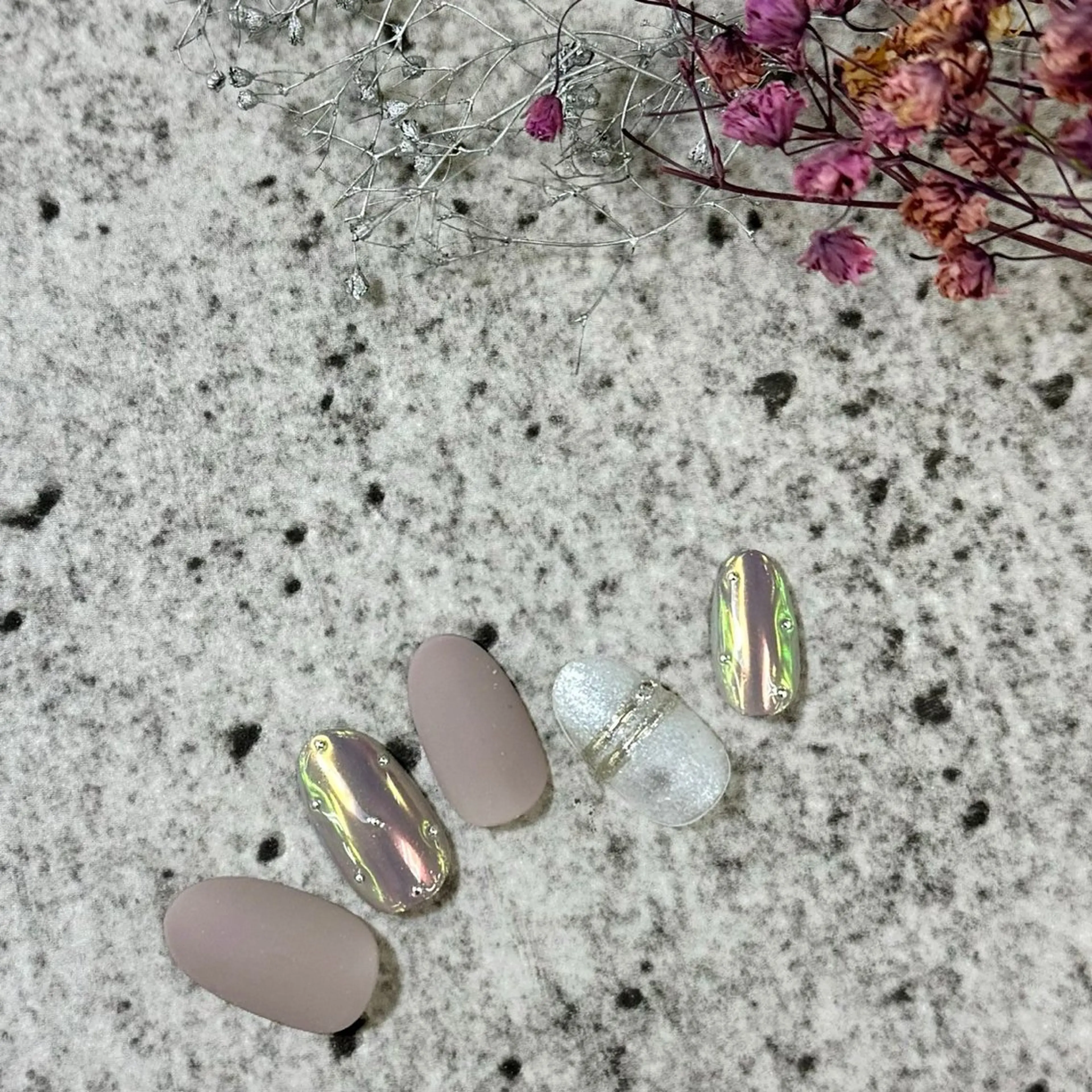 ネイル ⭐︎休業中の練習⭐︎ JNA認定講師髙橋のネイルデザイン